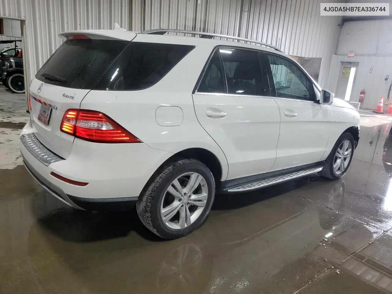 2014 Mercedes-Benz Ml 350 4Matic VIN: 4JGDA5HB7EA336744 Lot: 74440144