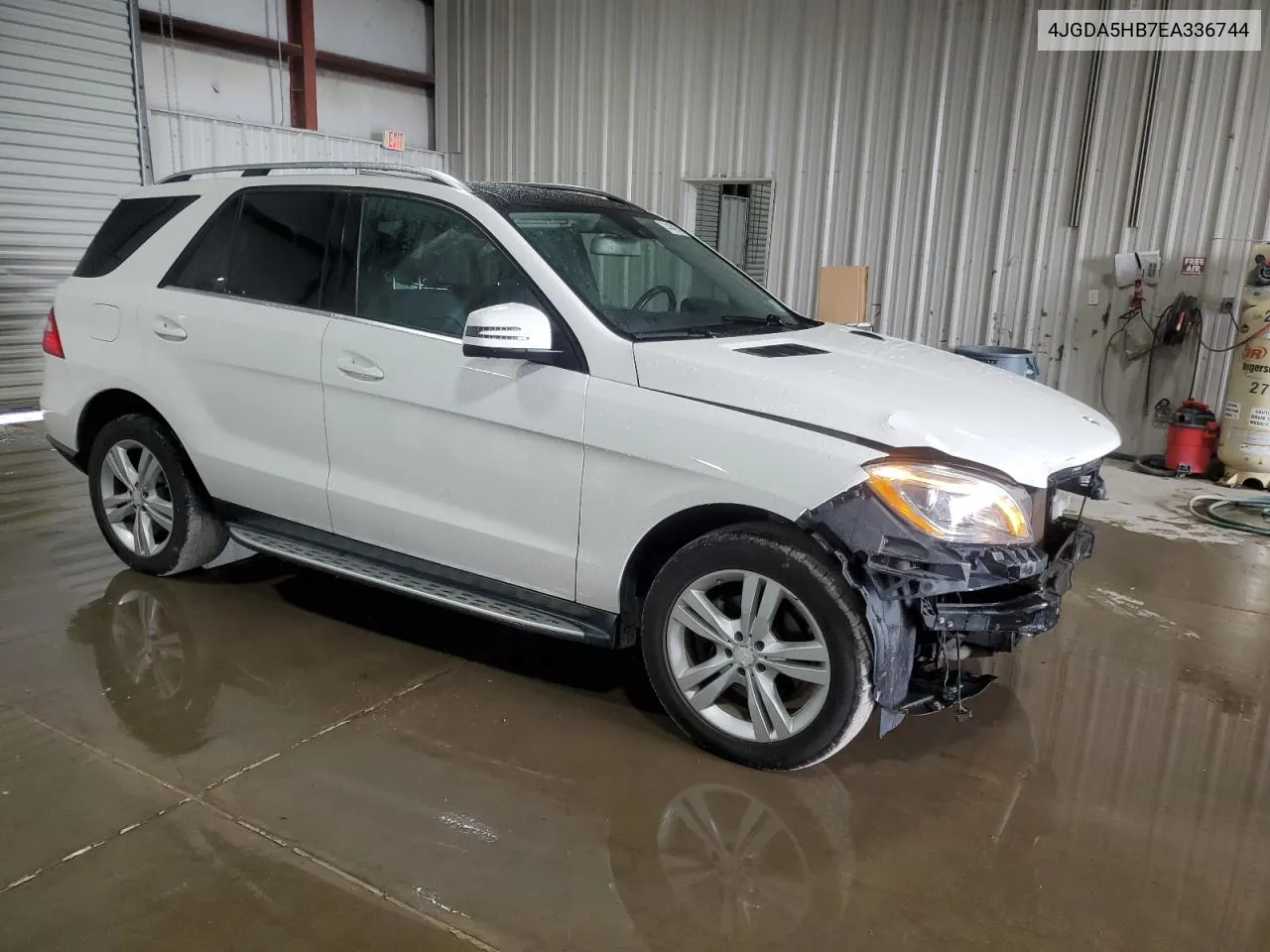 2014 Mercedes-Benz Ml 350 4Matic VIN: 4JGDA5HB7EA336744 Lot: 74440144