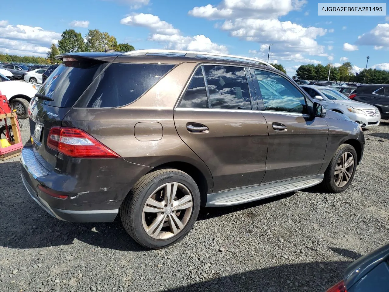 2014 Mercedes-Benz Ml 350 Bluetec VIN: 4JGDA2EB6EA281495 Lot: 74985804