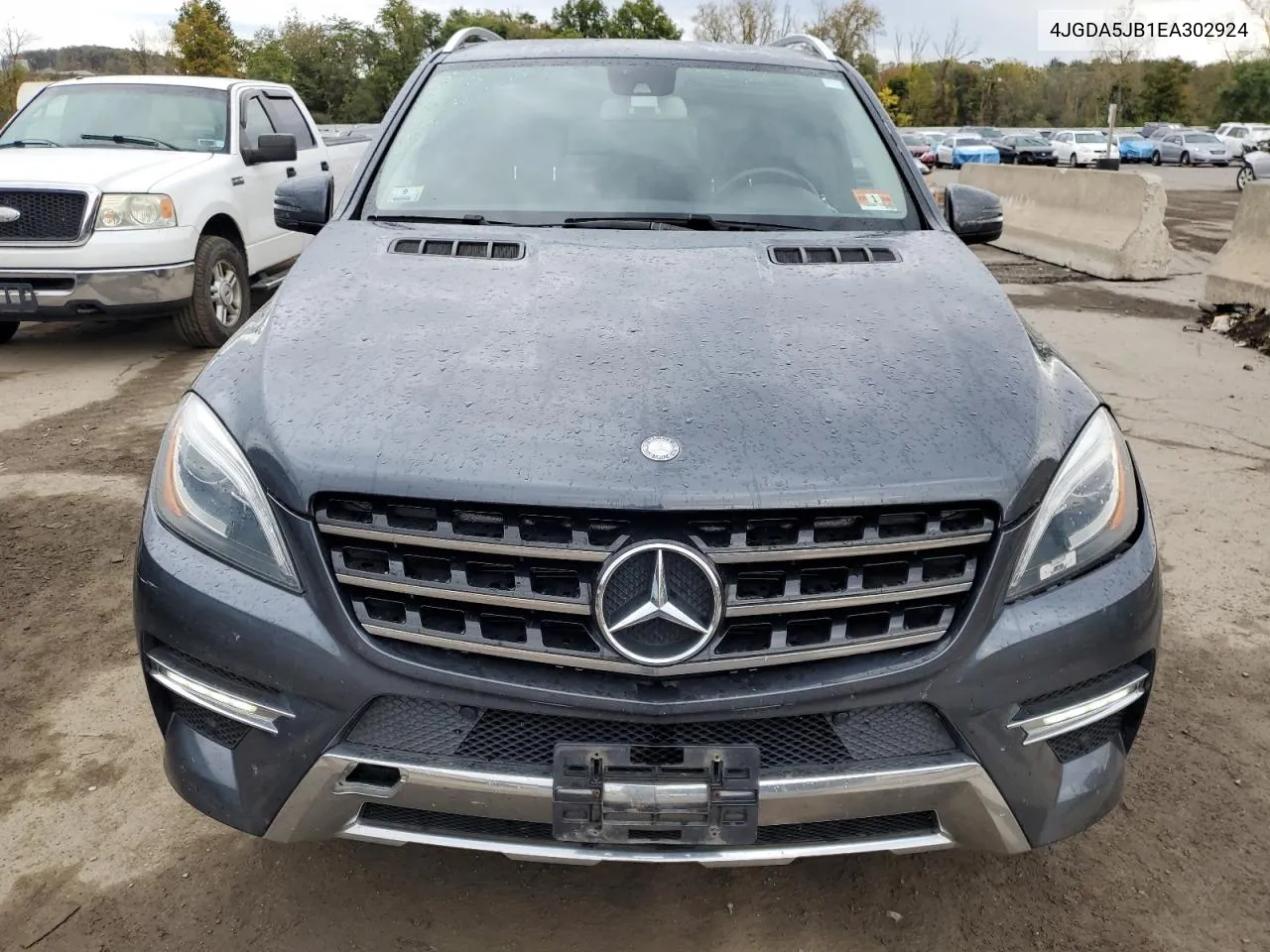 2014 Mercedes-Benz Ml 350 VIN: 4JGDA5JB1EA302924 Lot: 75366274