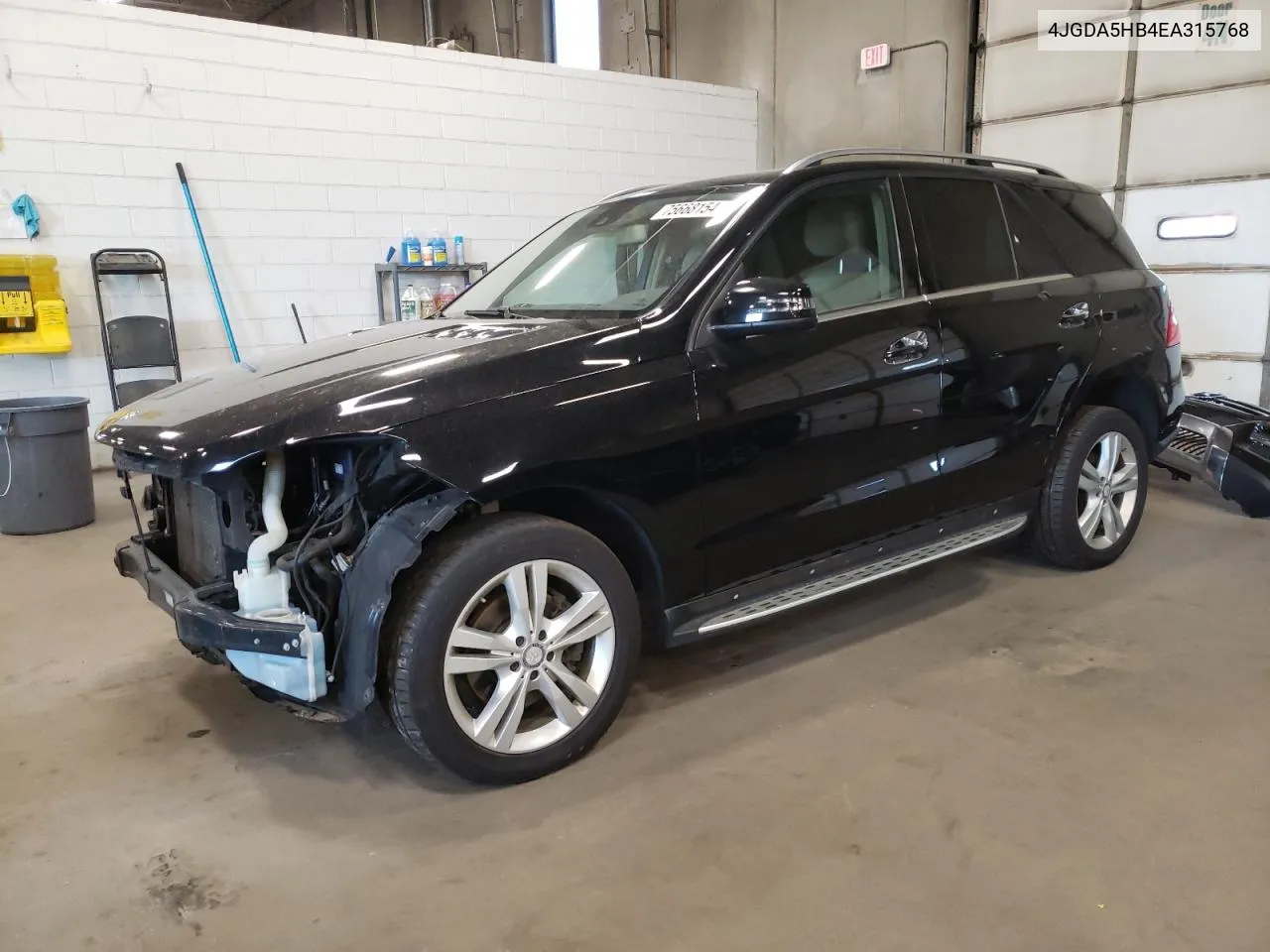 2014 Mercedes-Benz Ml 350 4Matic VIN: 4JGDA5HB4EA315768 Lot: 75668154