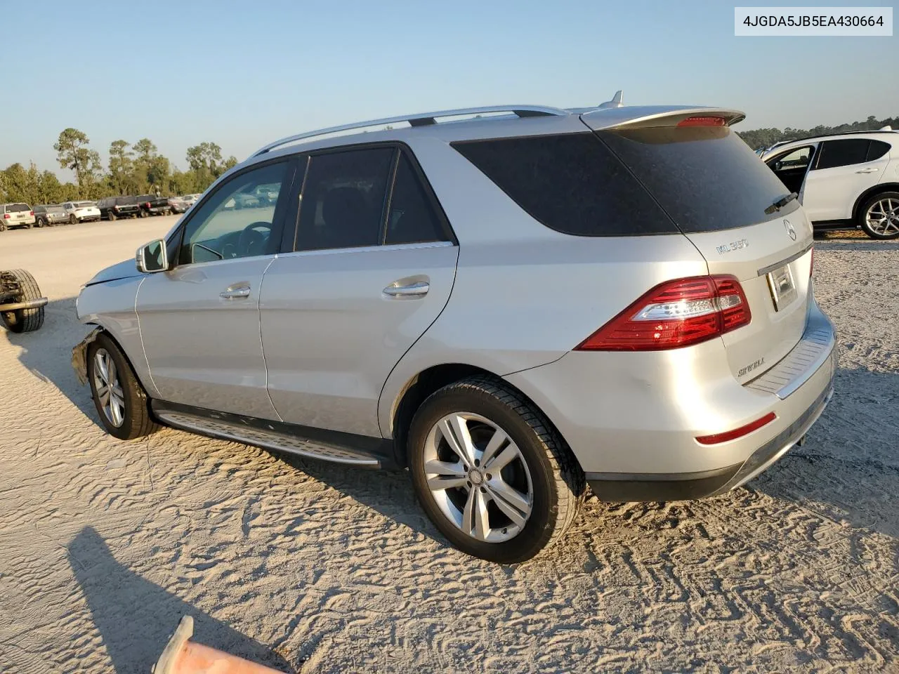 2014 Mercedes-Benz Ml 350 VIN: 4JGDA5JB5EA430664 Lot: 75682854