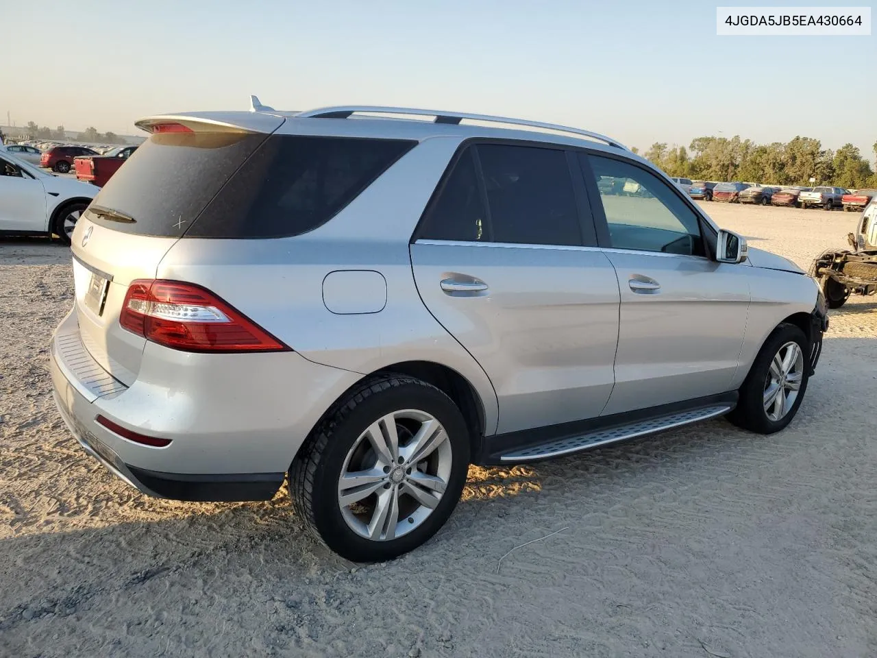 2014 Mercedes-Benz Ml 350 VIN: 4JGDA5JB5EA430664 Lot: 75682854