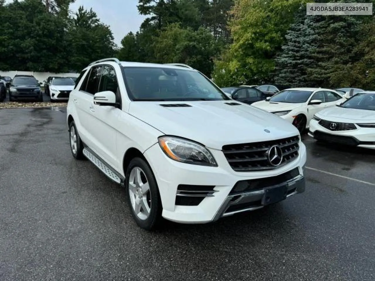 2014 Mercedes-Benz Ml 350 VIN: 4JGDA5JB3EA283941 Lot: 75708444