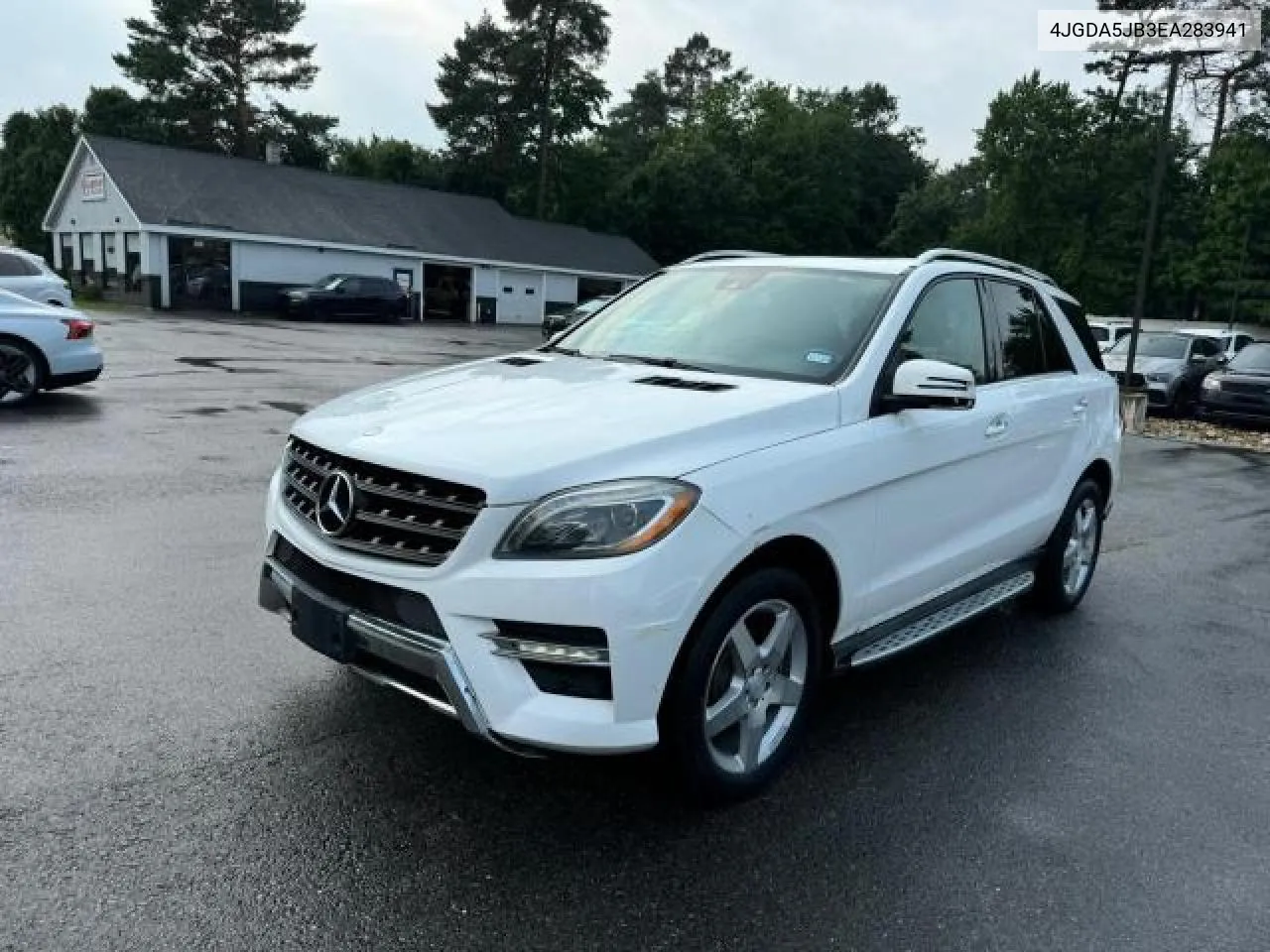 2014 Mercedes-Benz Ml 350 VIN: 4JGDA5JB3EA283941 Lot: 75708444