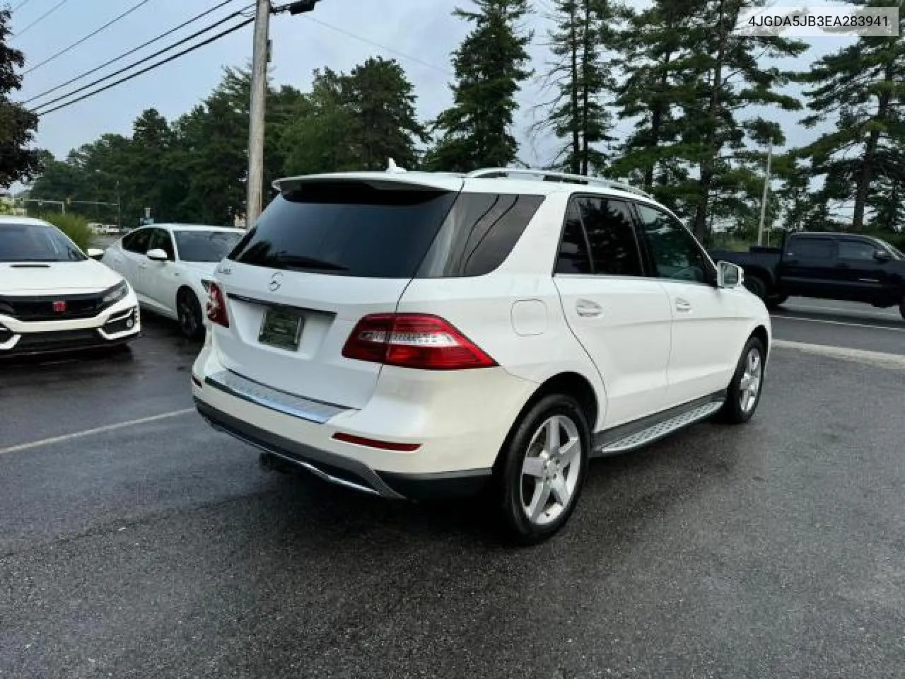 2014 Mercedes-Benz Ml 350 VIN: 4JGDA5JB3EA283941 Lot: 75708444