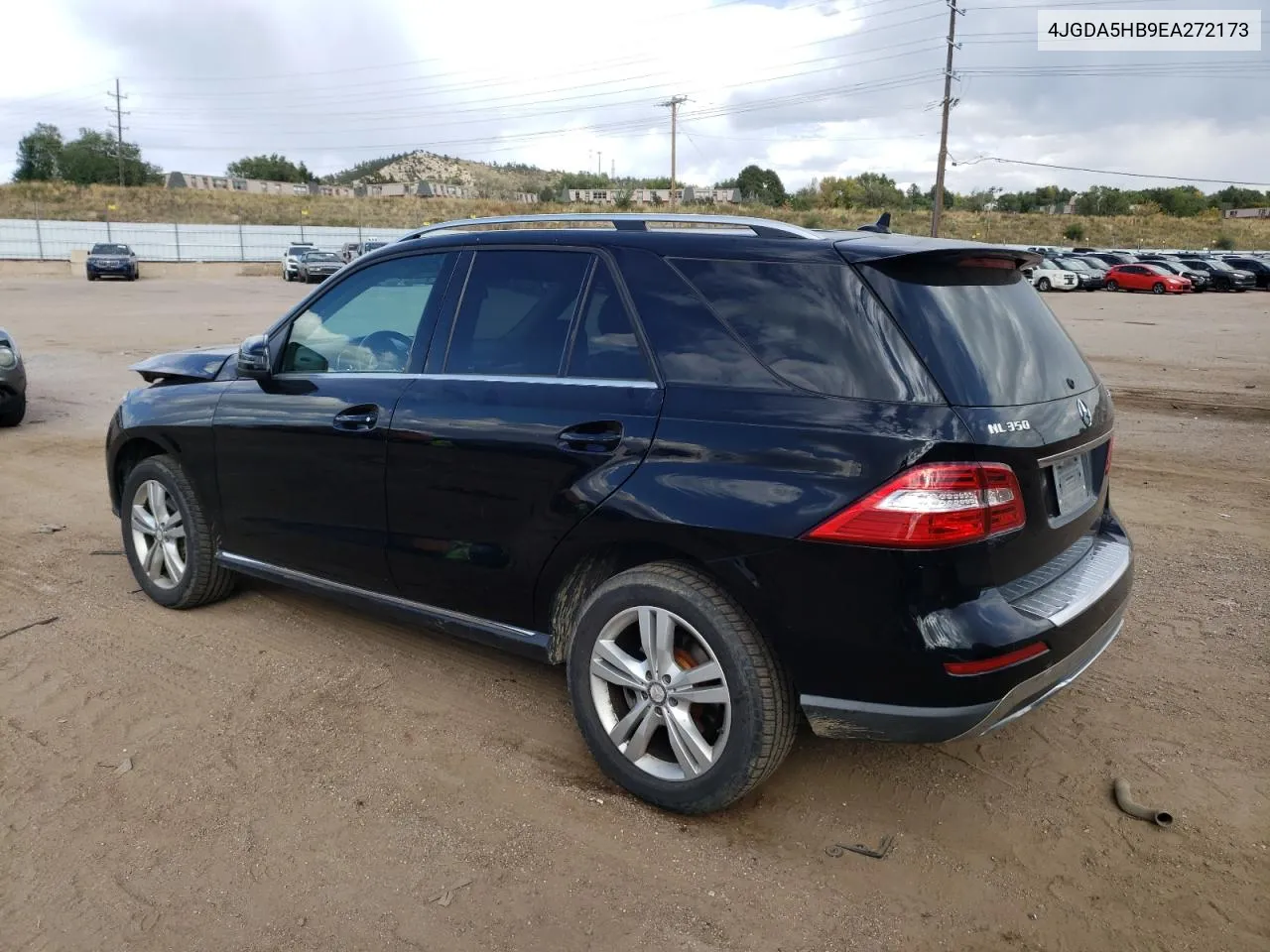 2014 Mercedes-Benz Ml 350 4Matic VIN: 4JGDA5HB9EA272173 Lot: 75712334