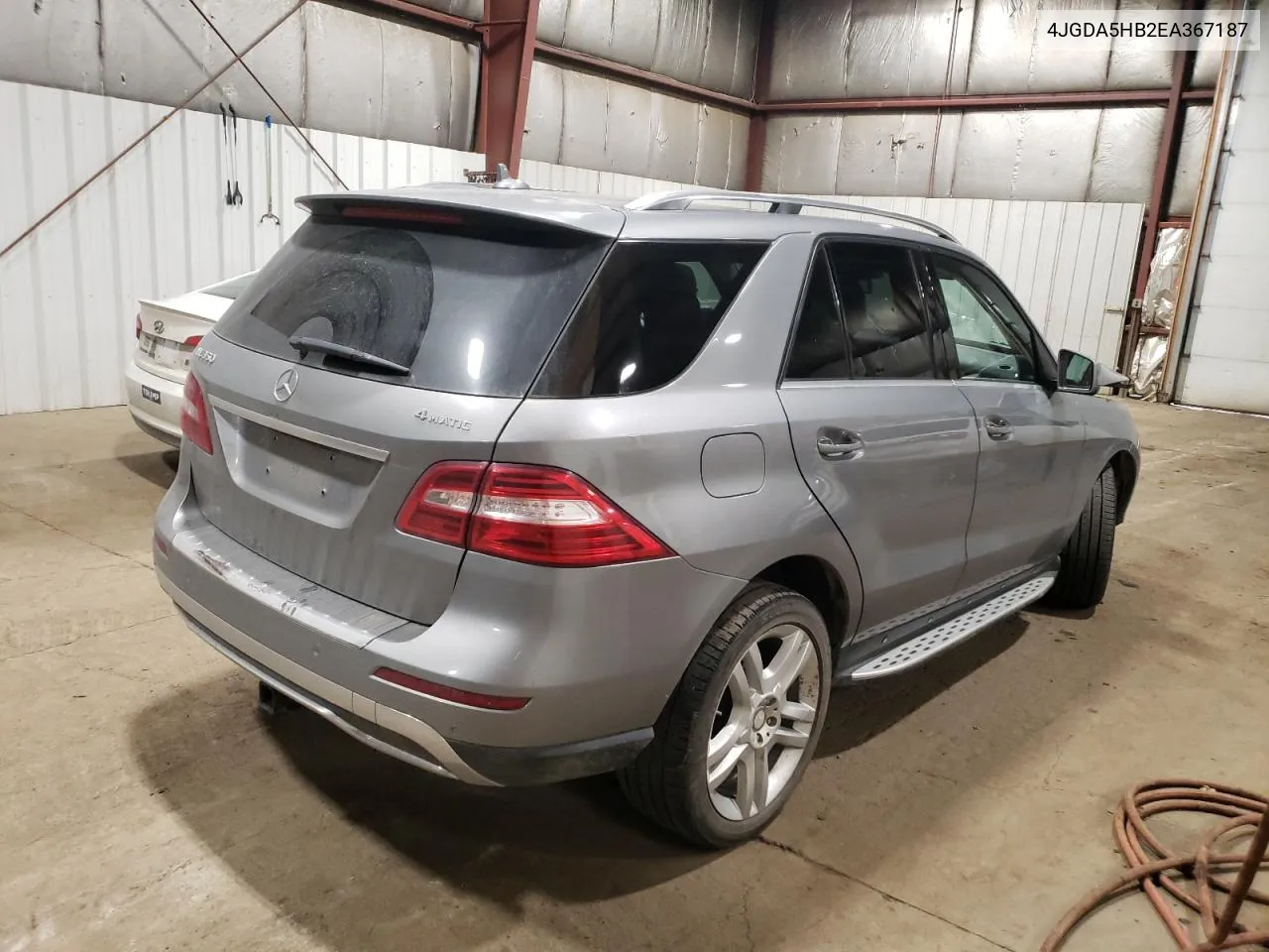 2014 Mercedes-Benz Ml 350 4Matic VIN: 4JGDA5HB2EA367187 Lot: 76107044