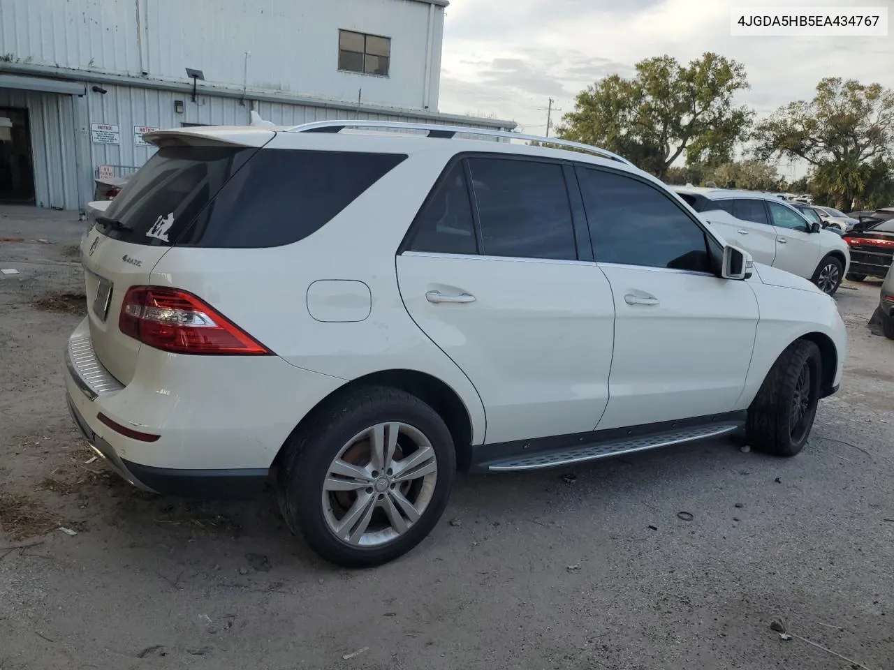 2014 Mercedes-Benz Ml 350 4Matic VIN: 4JGDA5HB5EA434767 Lot: 76265504