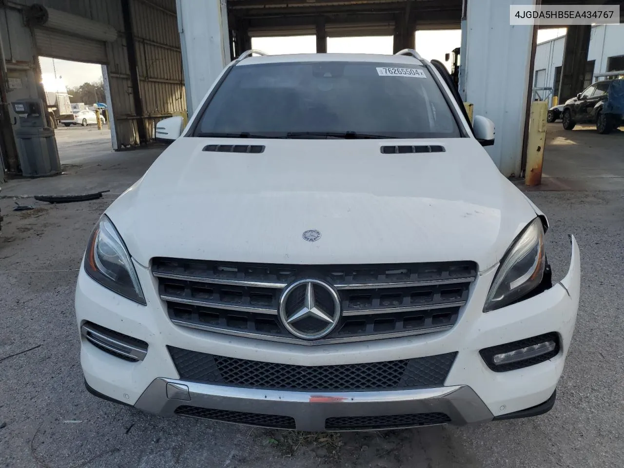 2014 Mercedes-Benz Ml 350 4Matic VIN: 4JGDA5HB5EA434767 Lot: 76265504