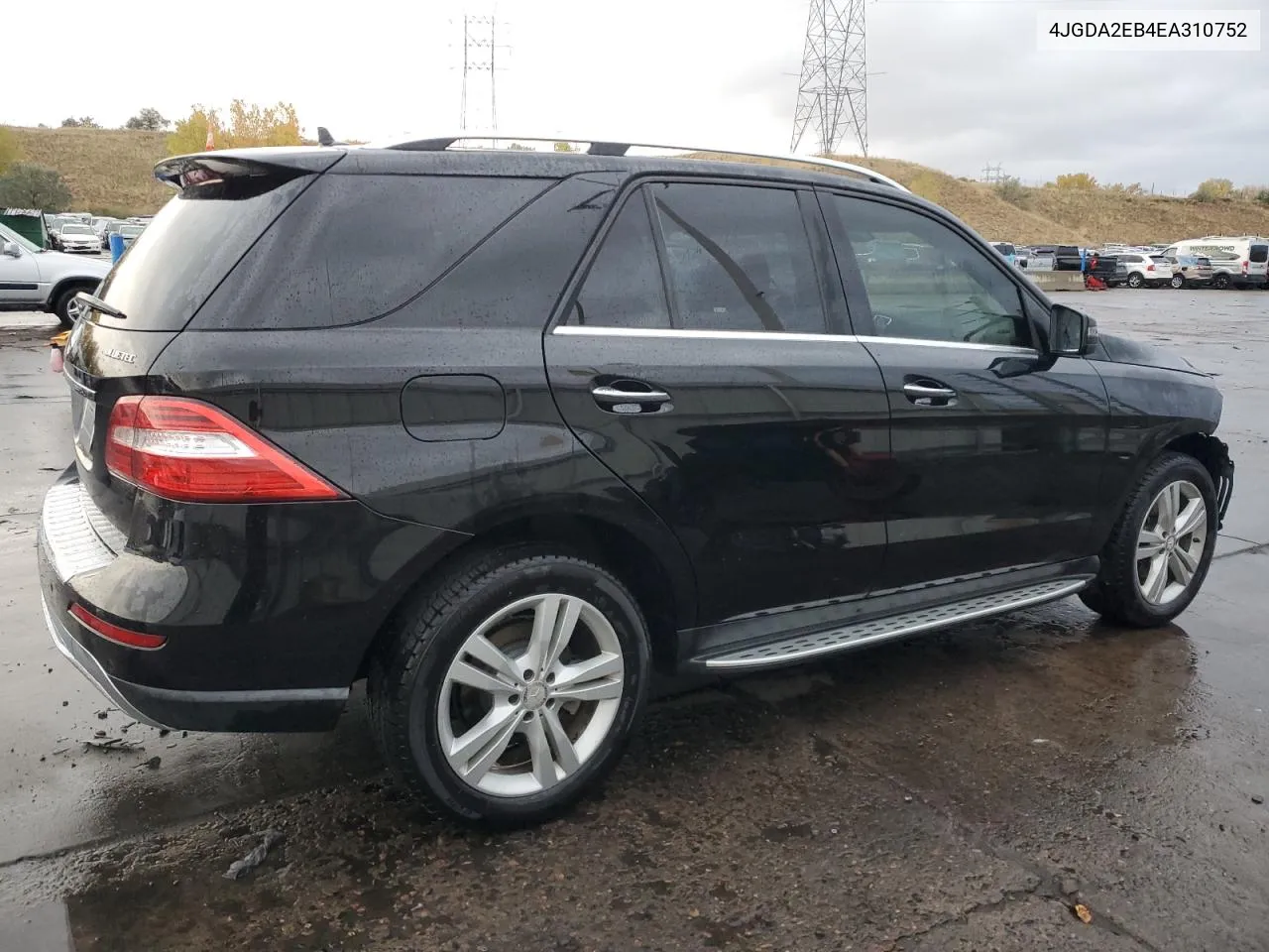 2014 Mercedes-Benz Ml 350 Bluetec VIN: 4JGDA2EB4EA310752 Lot: 76296804