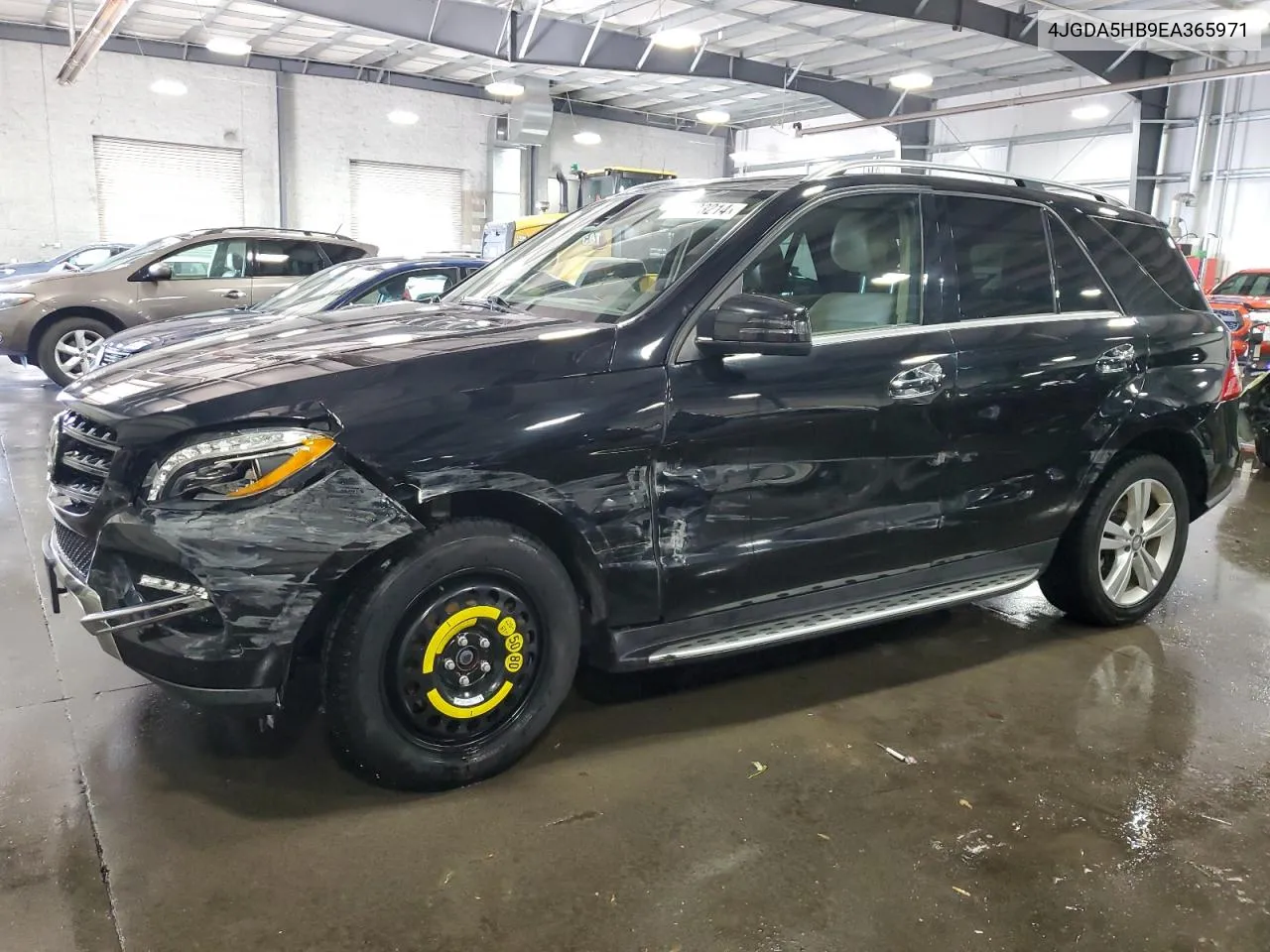 2014 Mercedes-Benz Ml 350 4Matic VIN: 4JGDA5HB9EA365971 Lot: 76523214