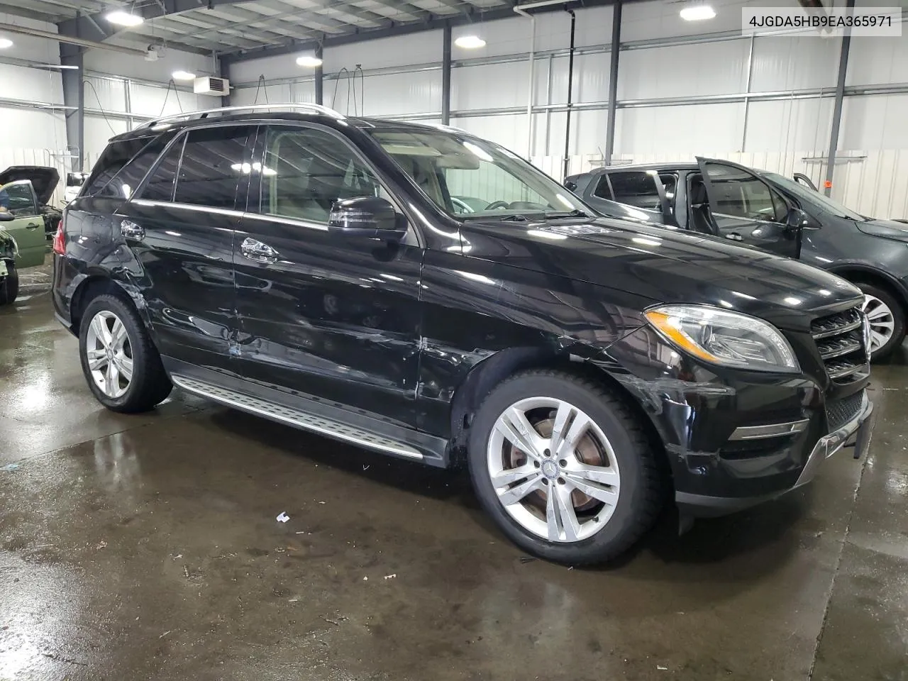 2014 Mercedes-Benz Ml 350 4Matic VIN: 4JGDA5HB9EA365971 Lot: 76523214