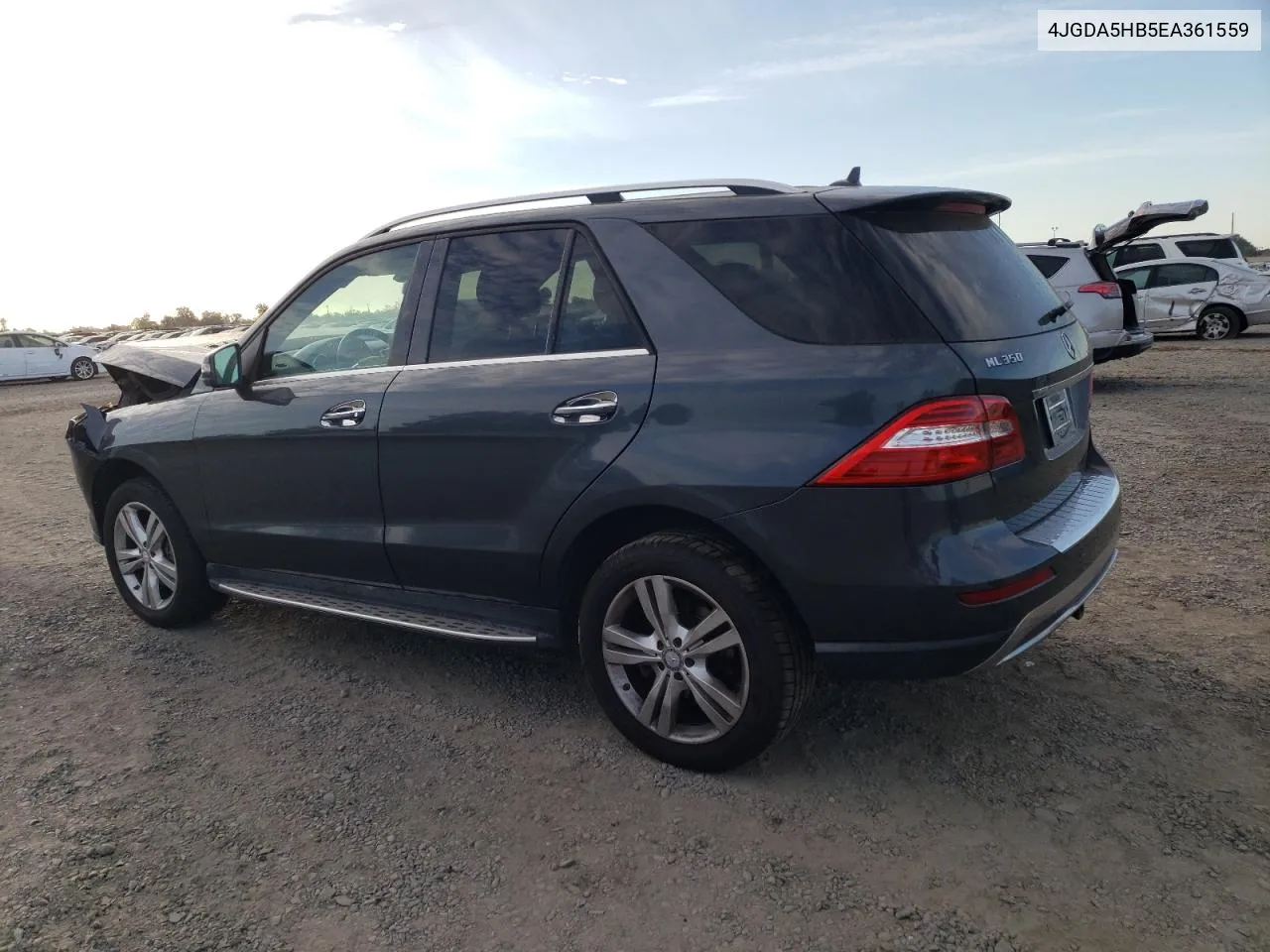 2014 Mercedes-Benz Ml 350 4Matic VIN: 4JGDA5HB5EA361559 Lot: 77000544