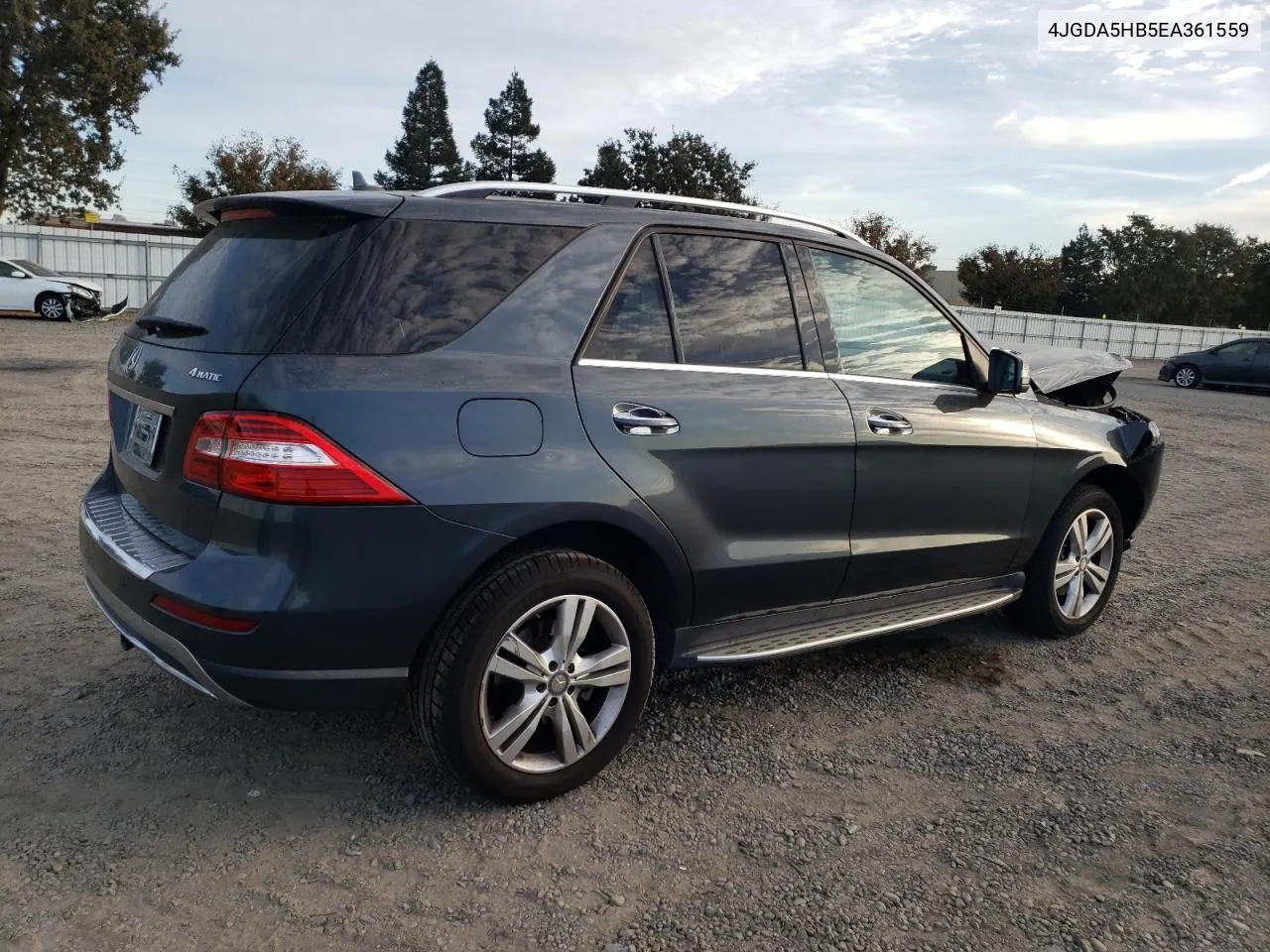 2014 Mercedes-Benz Ml 350 4Matic VIN: 4JGDA5HB5EA361559 Lot: 77000544