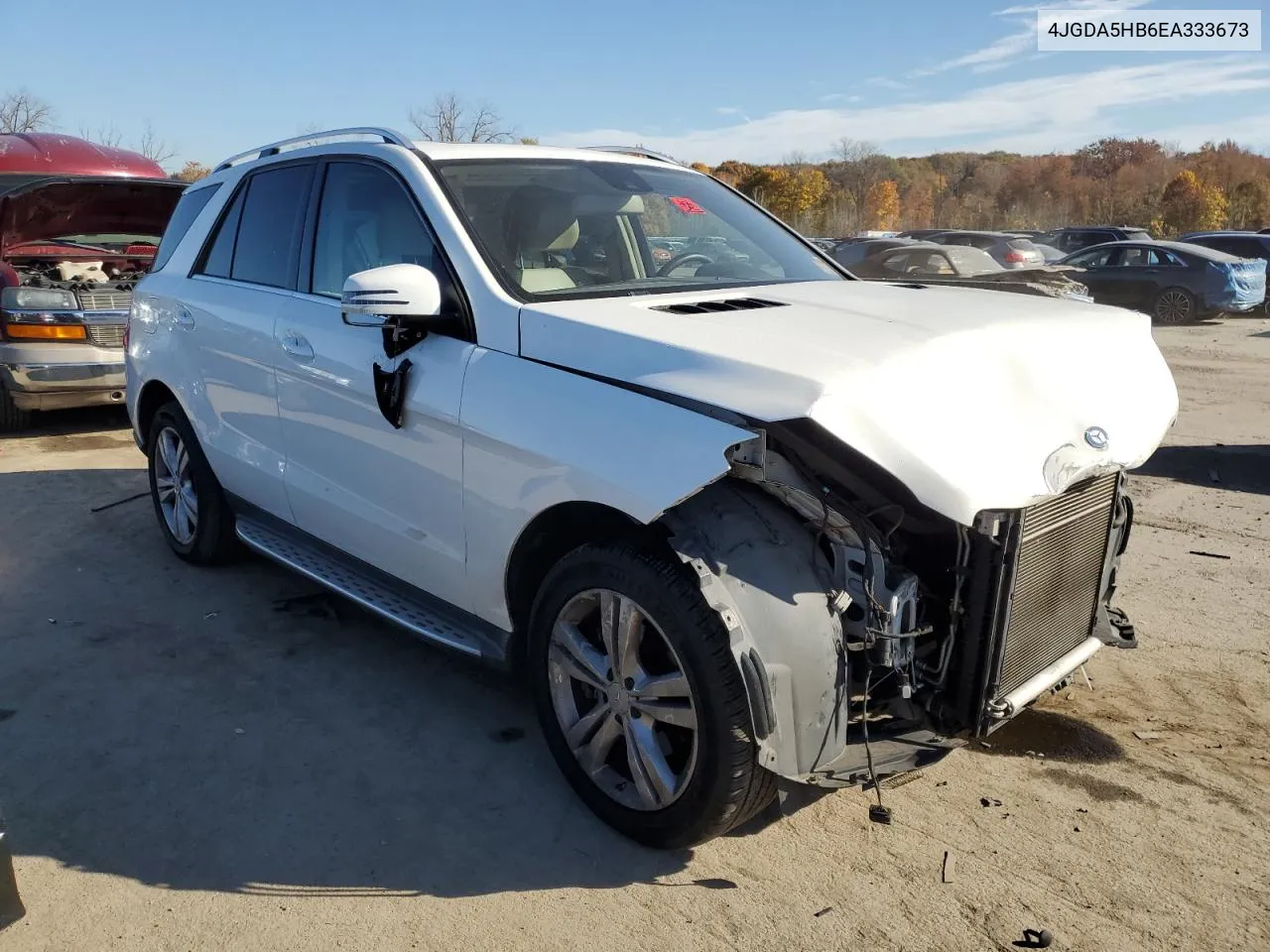 2014 Mercedes-Benz Ml 350 4Matic VIN: 4JGDA5HB6EA333673 Lot: 77326064