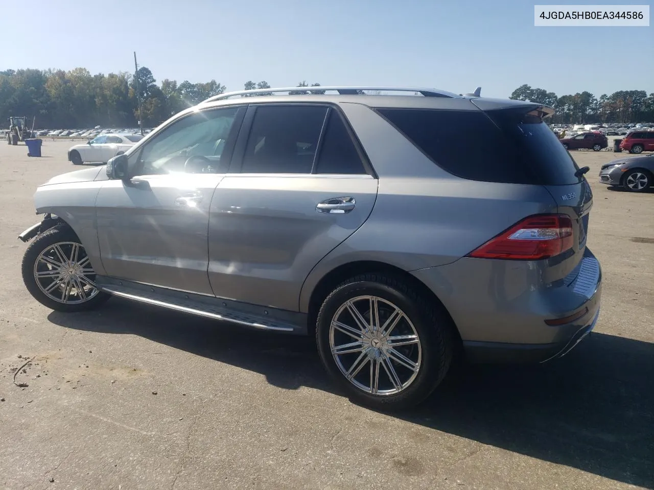 2014 Mercedes-Benz Ml 350 4Matic VIN: 4JGDA5HB0EA344586 Lot: 77386304