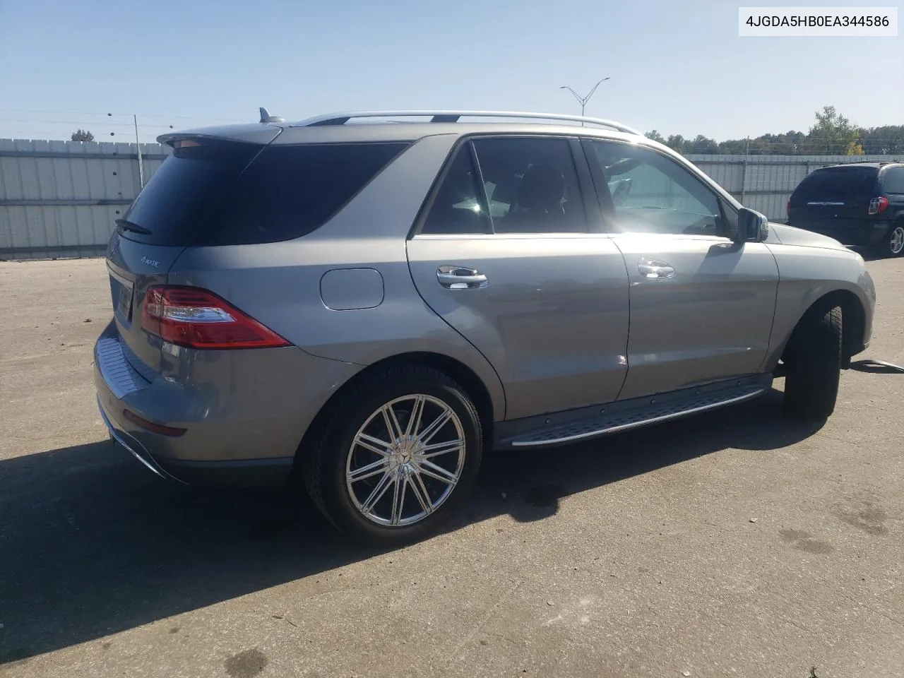 2014 Mercedes-Benz Ml 350 4Matic VIN: 4JGDA5HB0EA344586 Lot: 77386304