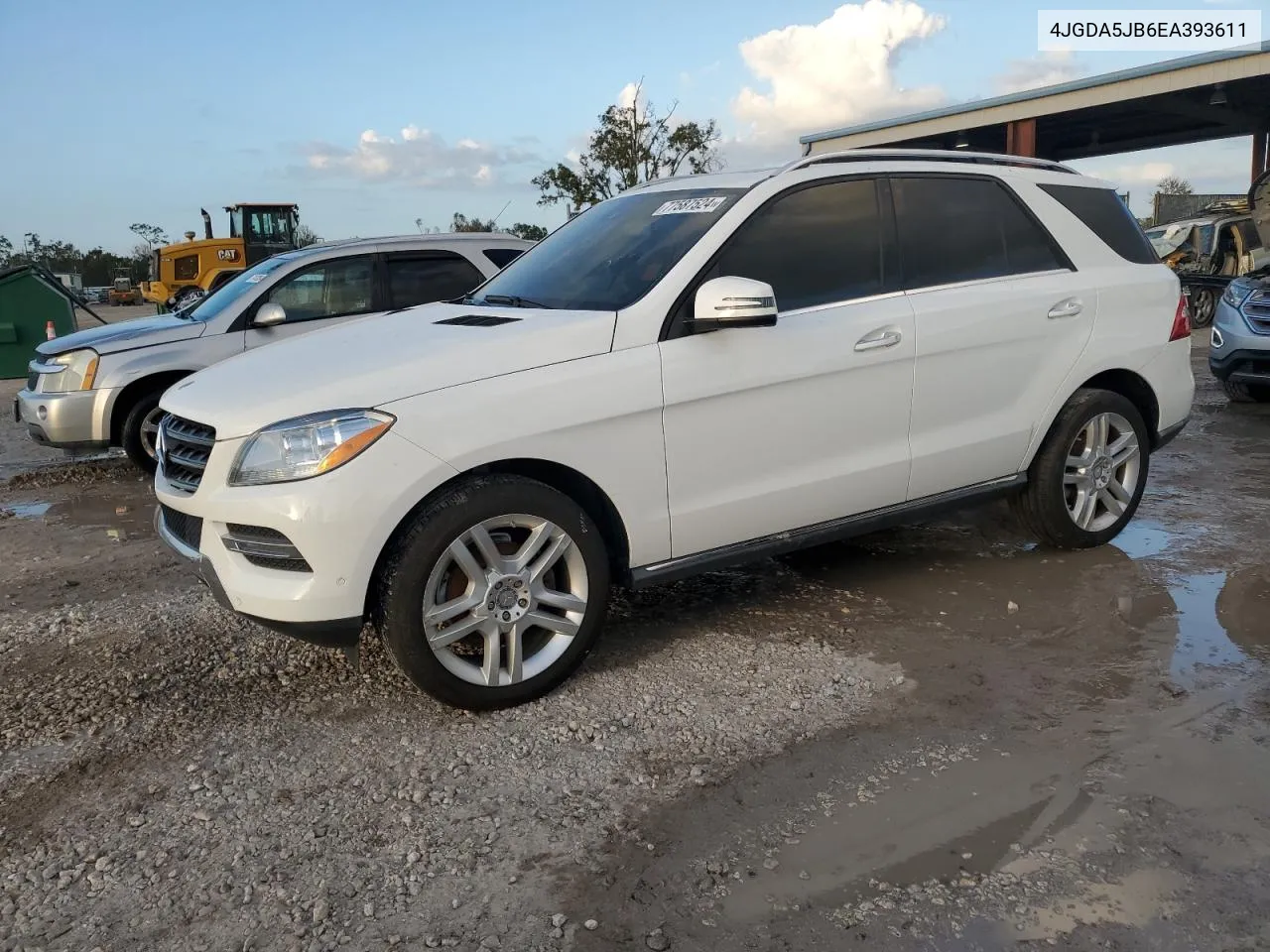 2014 Mercedes-Benz Ml 350 VIN: 4JGDA5JB6EA393611 Lot: 77587524