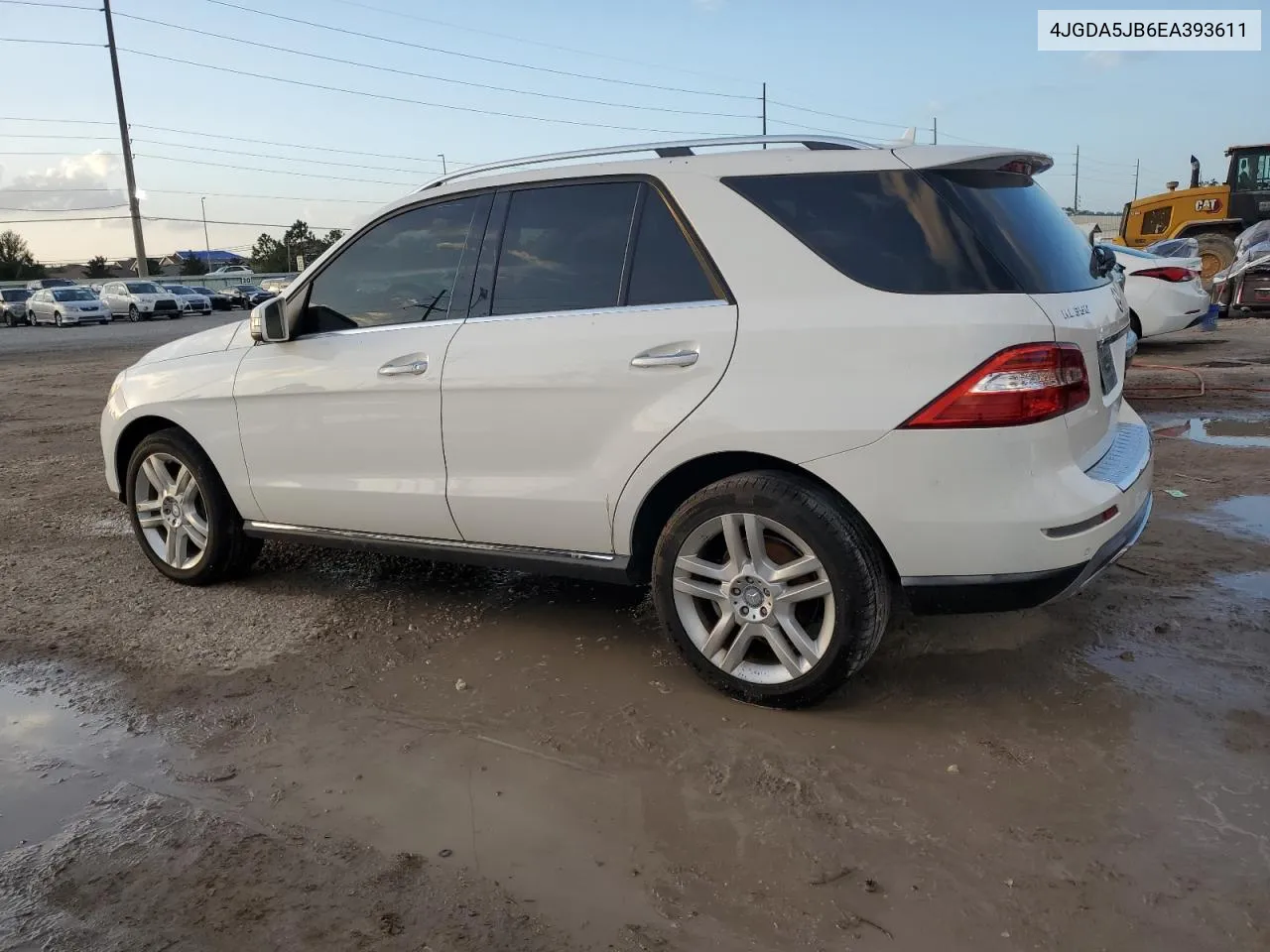 2014 Mercedes-Benz Ml 350 VIN: 4JGDA5JB6EA393611 Lot: 77587524