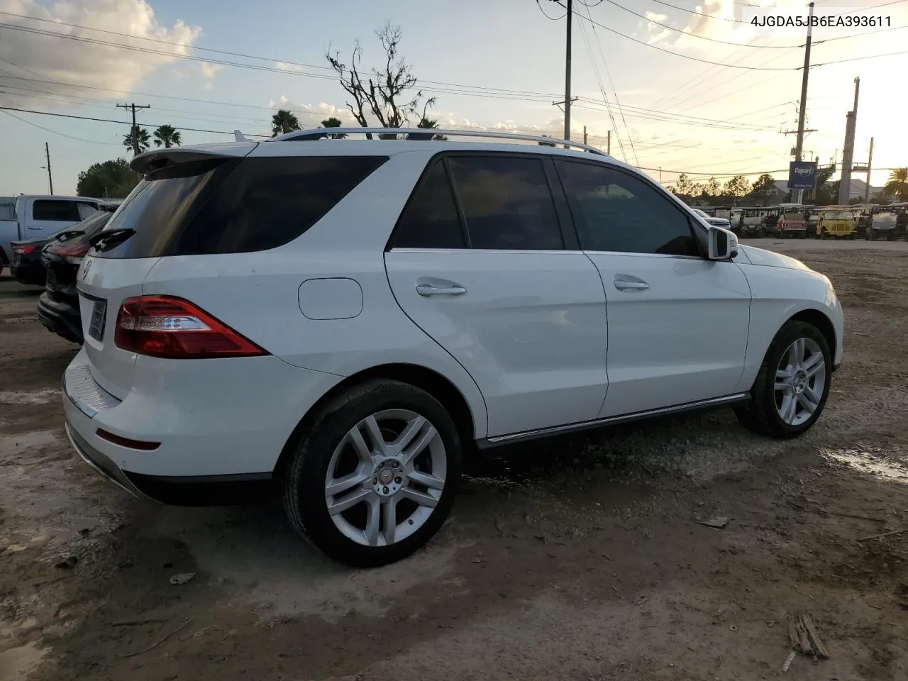 2014 Mercedes-Benz Ml 350 VIN: 4JGDA5JB6EA393611 Lot: 77587524