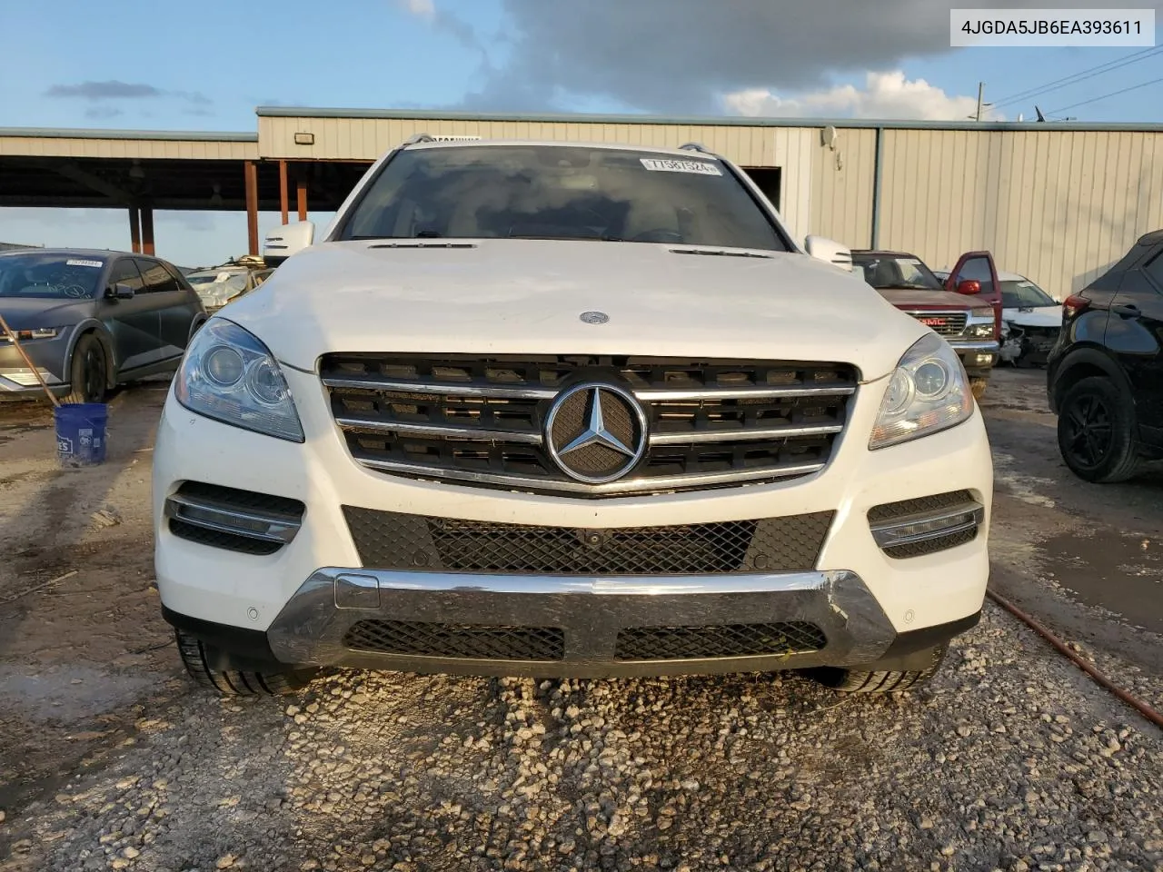 2014 Mercedes-Benz Ml 350 VIN: 4JGDA5JB6EA393611 Lot: 77587524