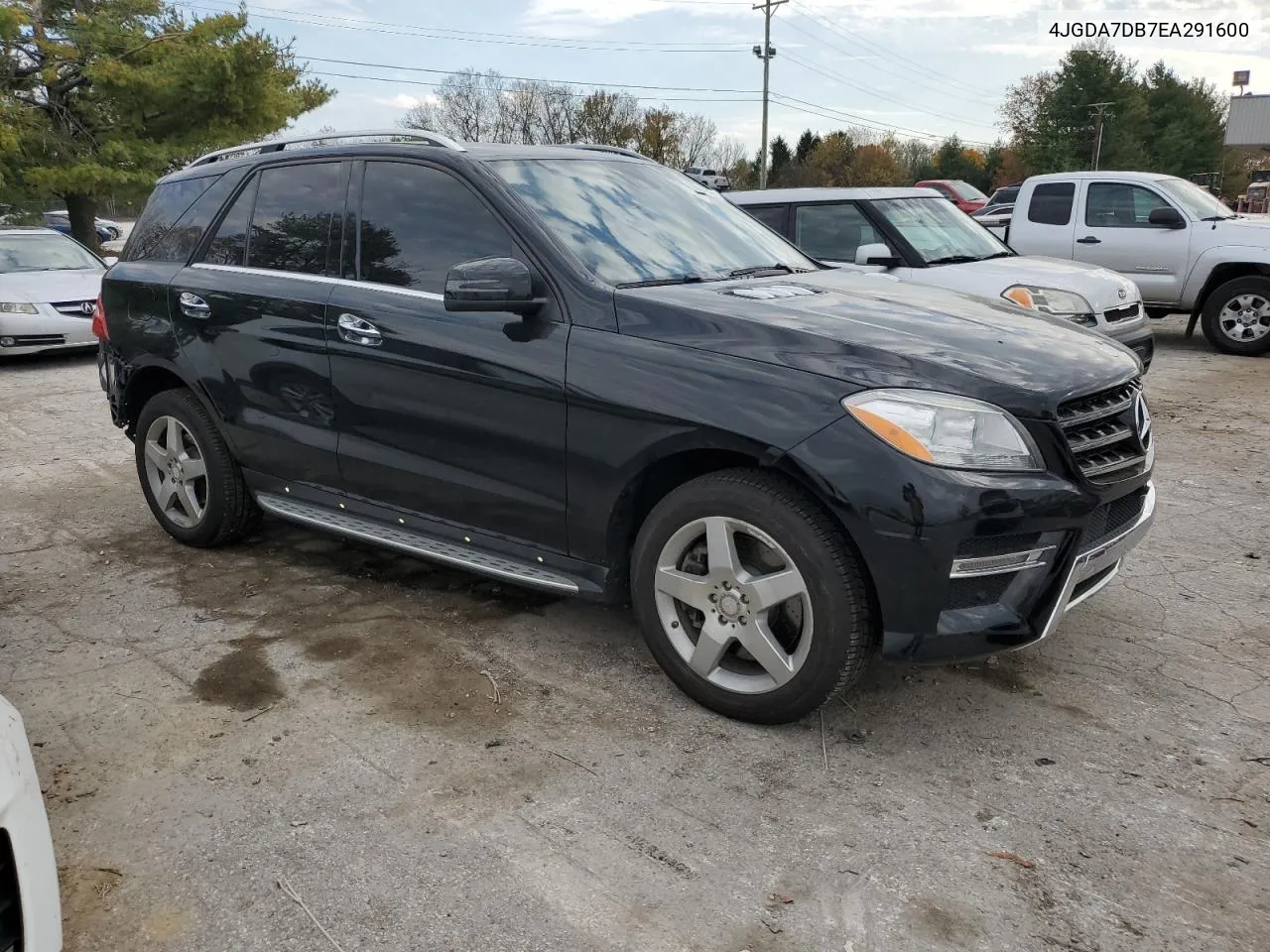 2014 Mercedes-Benz Ml 550 4Matic VIN: 4JGDA7DB7EA291600 Lot: 78048424