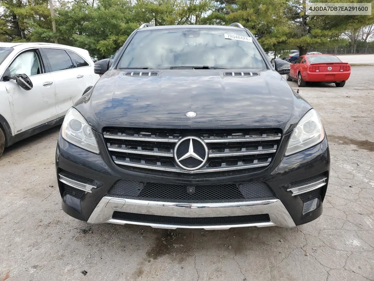 2014 Mercedes-Benz Ml 550 4Matic VIN: 4JGDA7DB7EA291600 Lot: 78048424