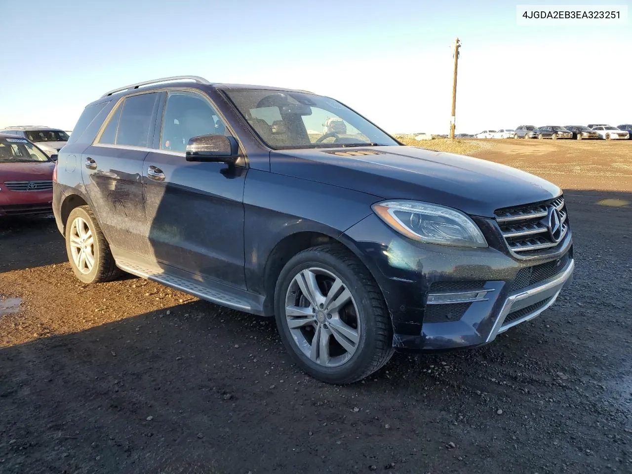 2014 Mercedes-Benz Ml 350 Bluetec VIN: 4JGDA2EB3EA323251 Lot: 78244194