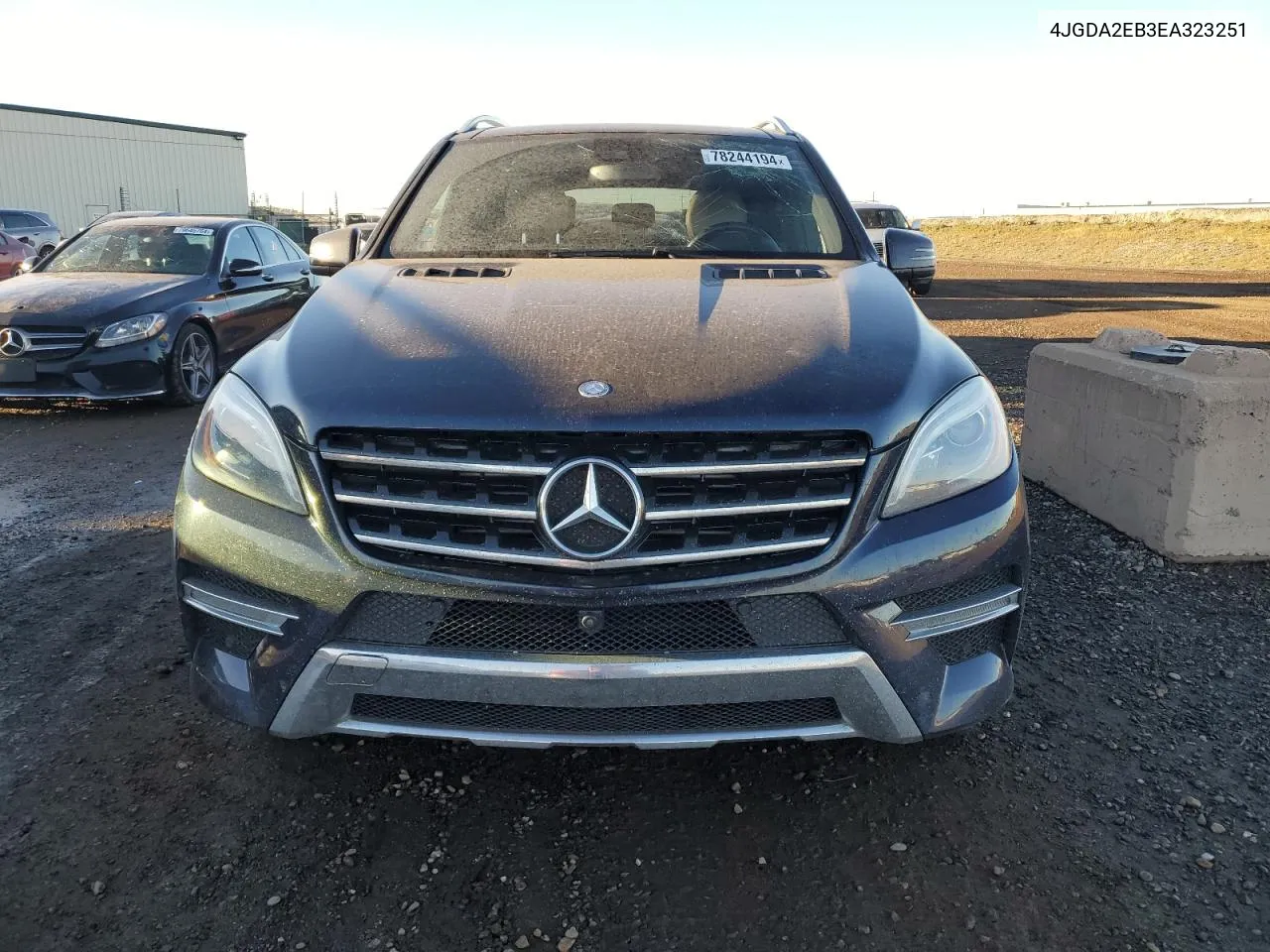 2014 Mercedes-Benz Ml 350 Bluetec VIN: 4JGDA2EB3EA323251 Lot: 78244194