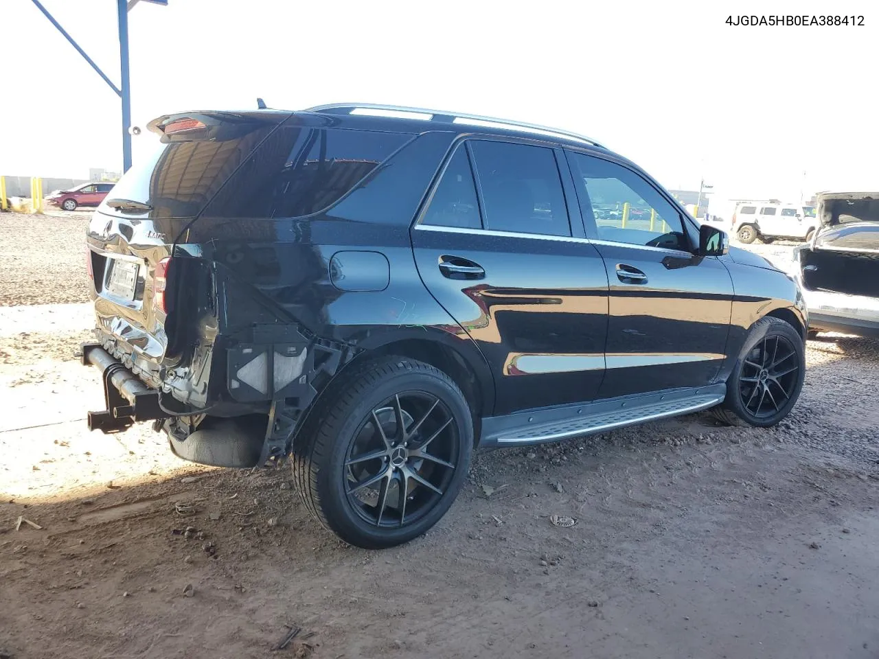 2014 Mercedes-Benz Ml 350 4Matic VIN: 4JGDA5HB0EA388412 Lot: 78653354