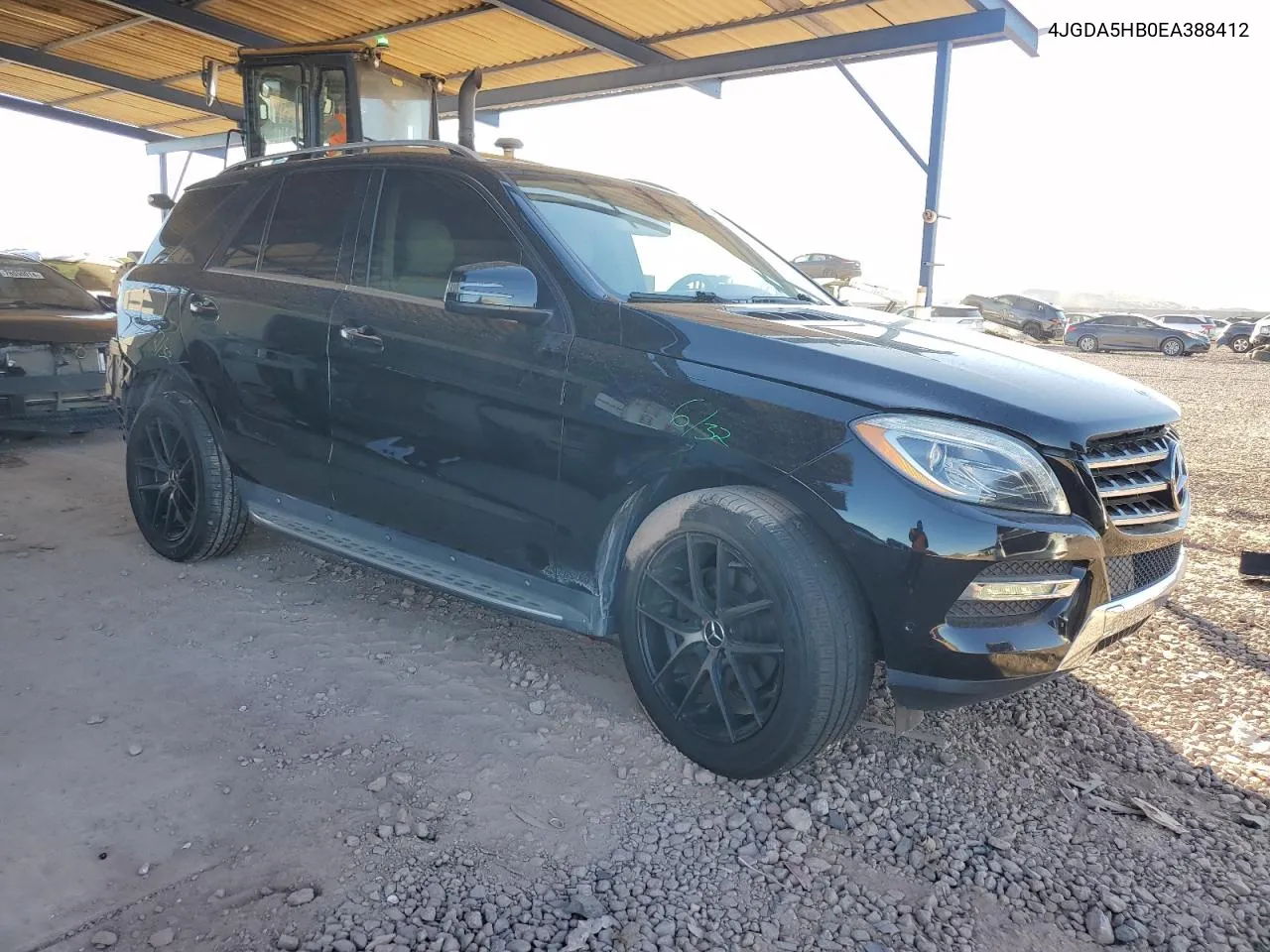 2014 Mercedes-Benz Ml 350 4Matic VIN: 4JGDA5HB0EA388412 Lot: 78653354