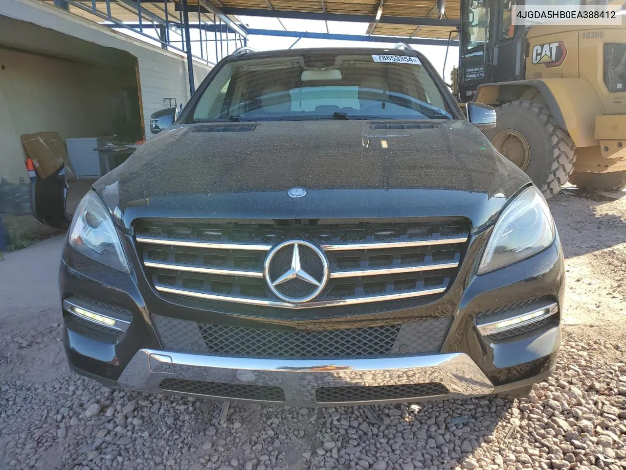 2014 Mercedes-Benz Ml 350 4Matic VIN: 4JGDA5HB0EA388412 Lot: 78653354