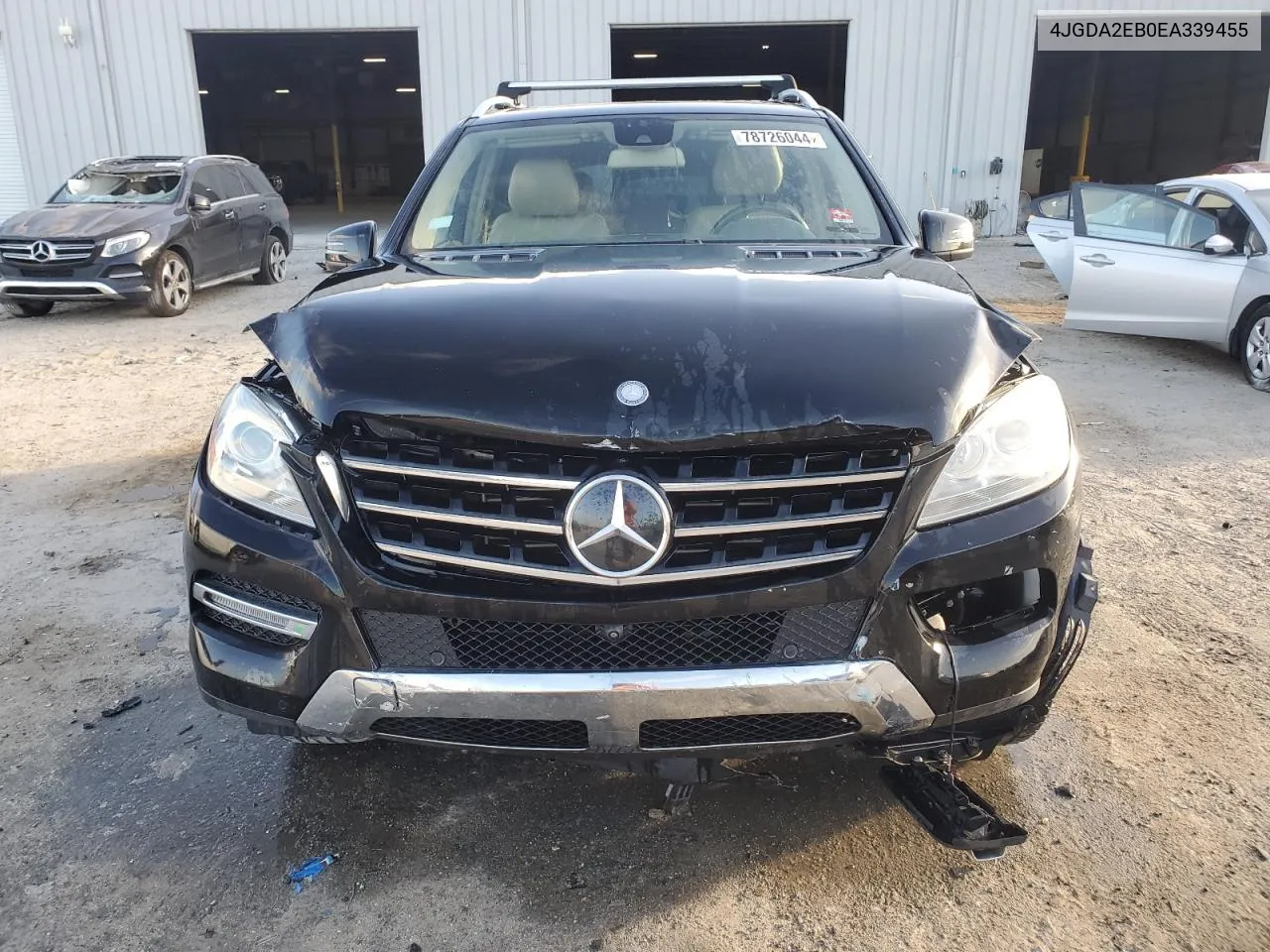 2014 Mercedes-Benz Ml 350 Bluetec VIN: 4JGDA2EB0EA339455 Lot: 78726044