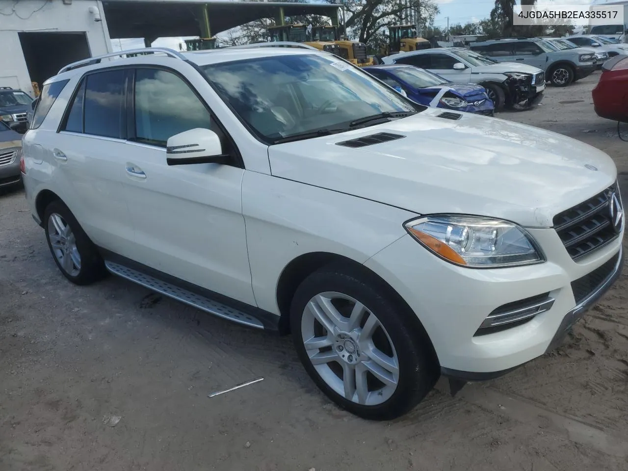 2014 Mercedes-Benz Ml 350 4Matic VIN: 4JGDA5HB2EA335517 Lot: 78947804