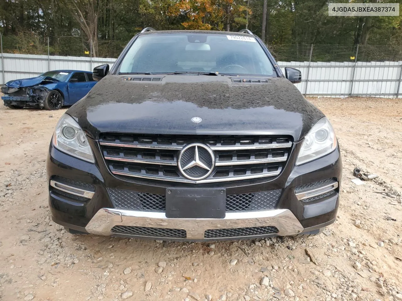 2014 Mercedes-Benz Ml 350 VIN: 4JGDA5JBXEA387374 Lot: 79022814