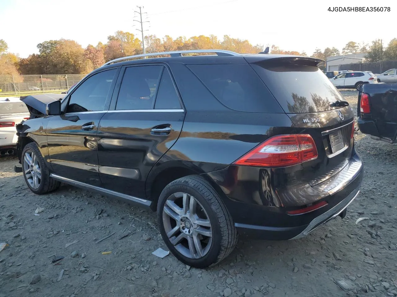 2014 Mercedes-Benz Ml 350 4Matic VIN: 4JGDA5HB8EA356078 Lot: 79077054