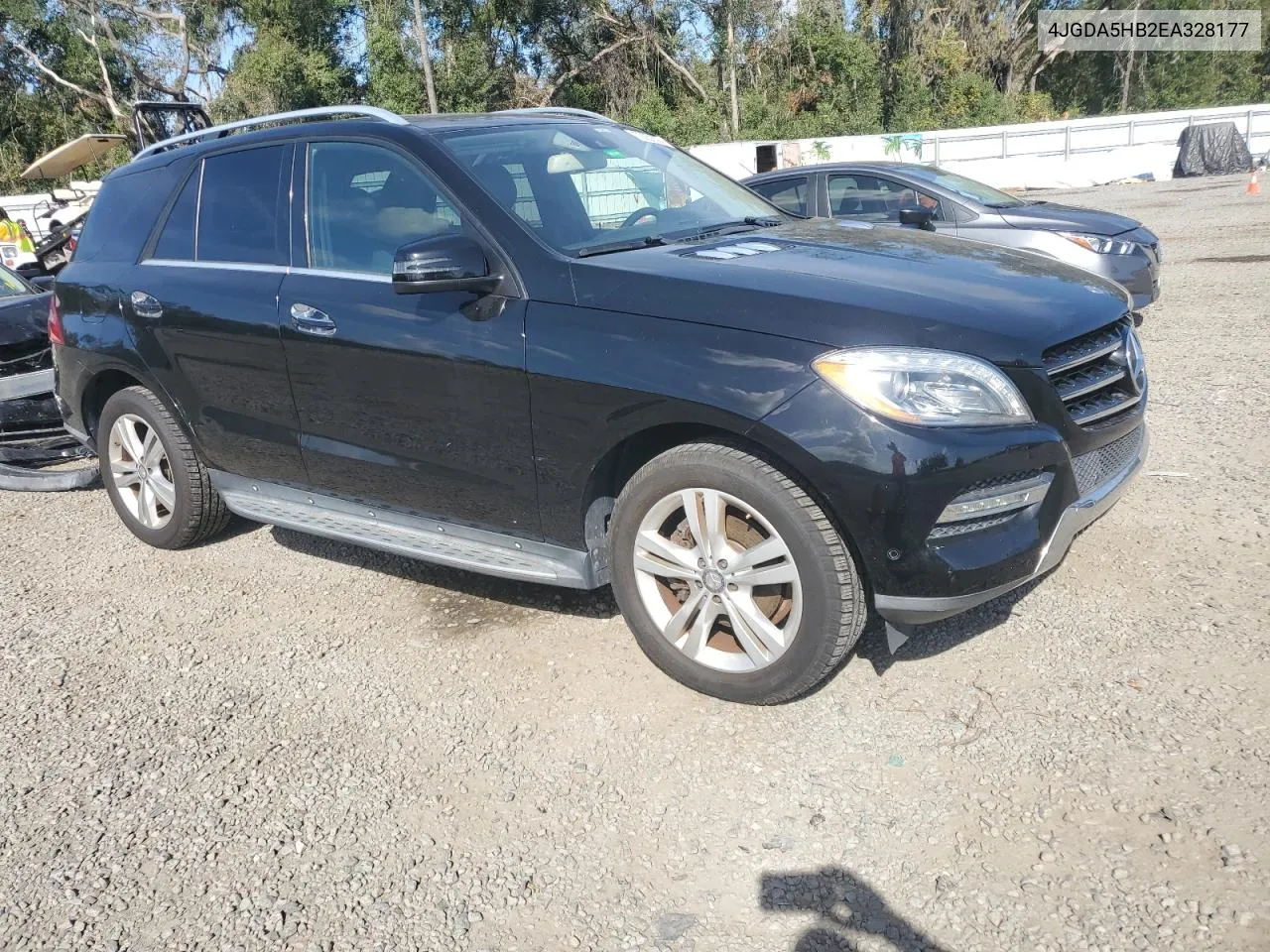 2014 Mercedes-Benz Ml 350 4Matic VIN: 4JGDA5HB2EA328177 Lot: 79201434