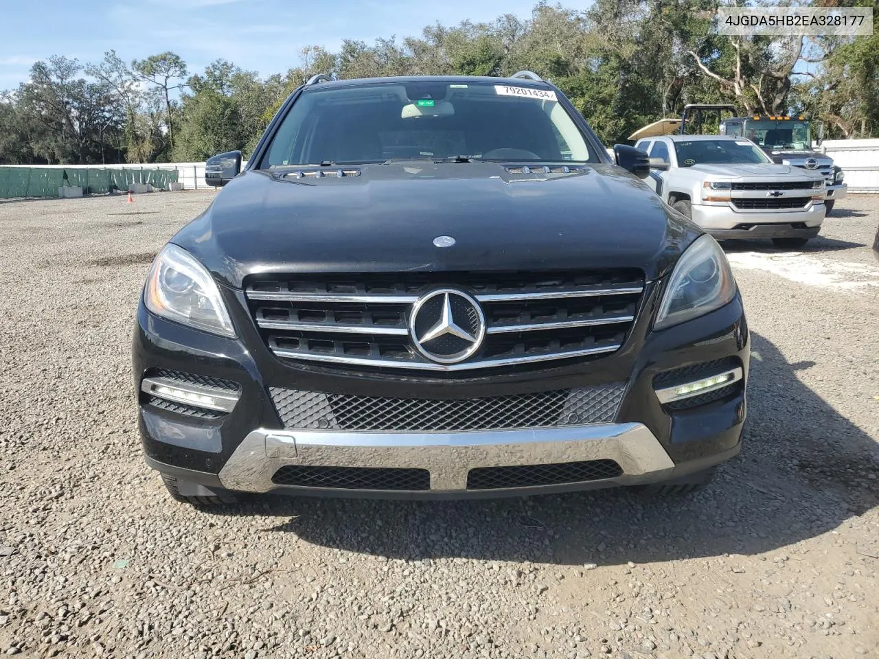 2014 Mercedes-Benz Ml 350 4Matic VIN: 4JGDA5HB2EA328177 Lot: 79201434