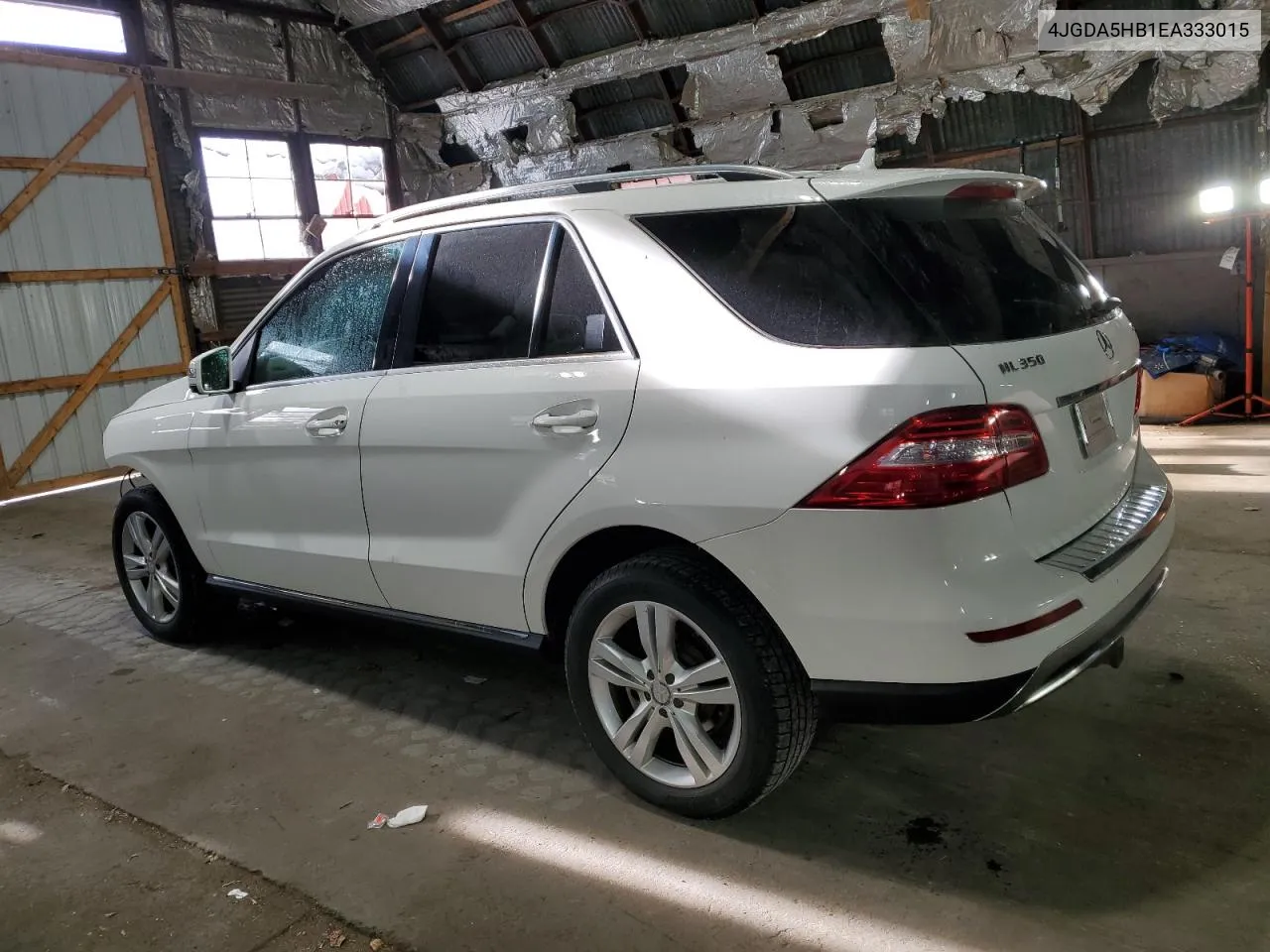 2014 Mercedes-Benz Ml 350 4Matic VIN: 4JGDA5HB1EA333015 Lot: 80204954