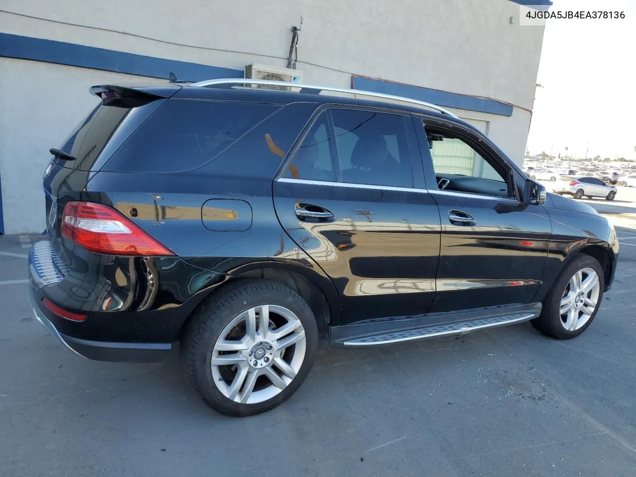 2014 Mercedes-Benz Ml 350 VIN: 4JGDA5JB4EA378136 Lot: 80252654