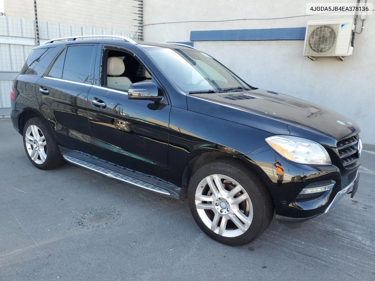 2014 Mercedes-Benz Ml 350 VIN: 4JGDA5JB4EA378136 Lot: 80252654