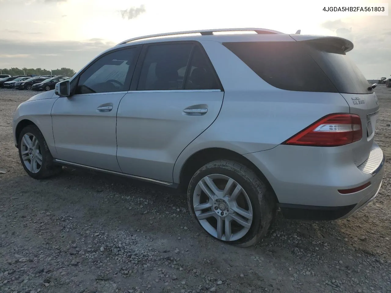 2015 Mercedes-Benz Ml 350 4Matic VIN: 4JGDA5HB2FA561803 Lot: 55723424