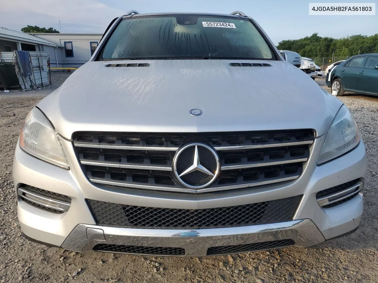 2015 Mercedes-Benz Ml 350 4Matic VIN: 4JGDA5HB2FA561803 Lot: 55723424