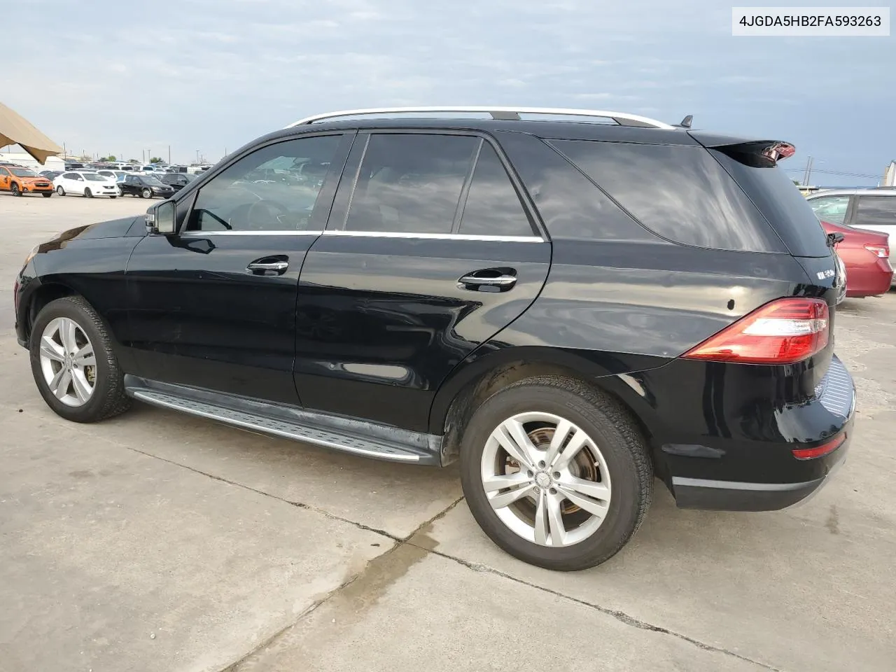 2015 Mercedes-Benz Ml 350 4Matic VIN: 4JGDA5HB2FA593263 Lot: 57230214