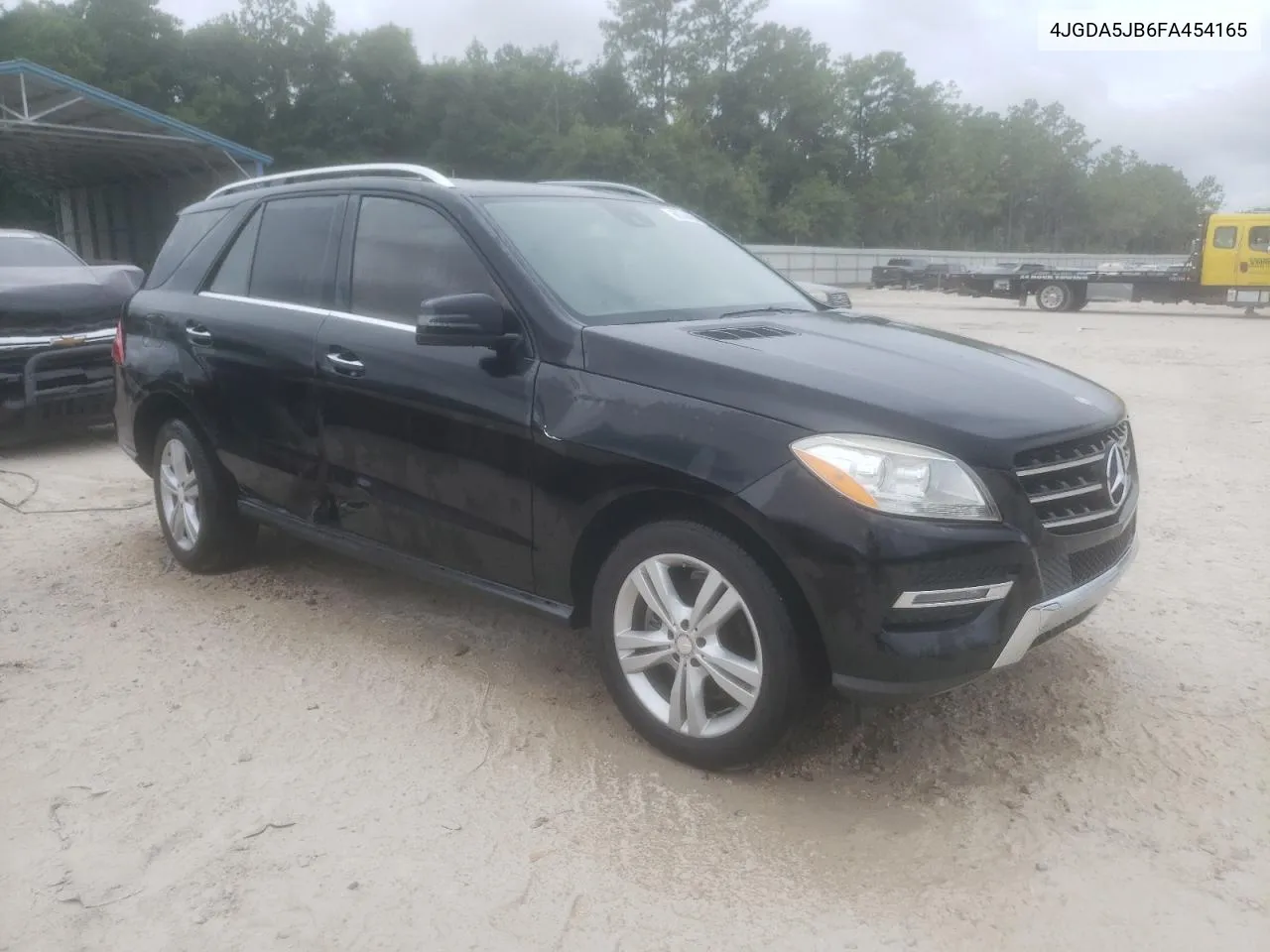 2015 Mercedes-Benz Ml 350 VIN: 4JGDA5JB6FA454165 Lot: 60744454