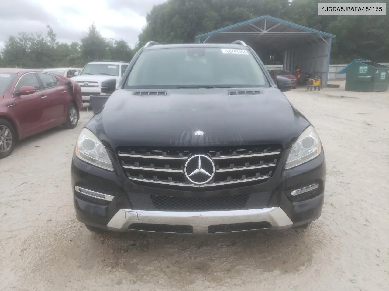 2015 Mercedes-Benz Ml 350 VIN: 4JGDA5JB6FA454165 Lot: 60744454