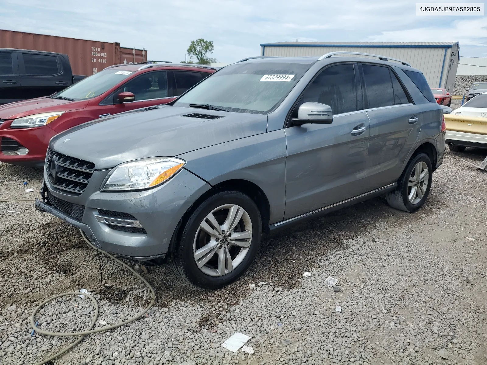 2015 Mercedes-Benz Ml 350 VIN: 4JGDA5JB9FA582805 Lot: 67329994