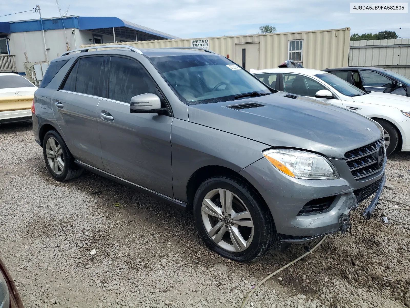 2015 Mercedes-Benz Ml 350 VIN: 4JGDA5JB9FA582805 Lot: 67329994