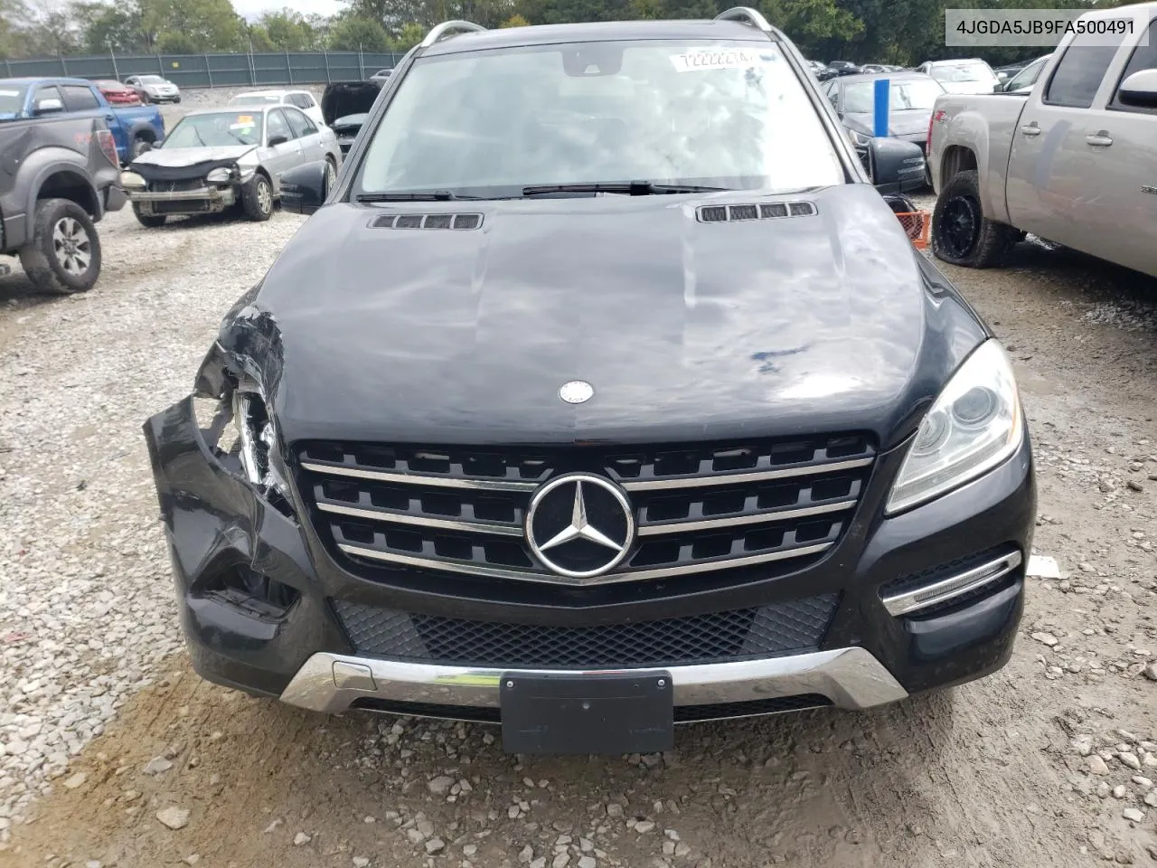 2015 Mercedes-Benz Ml 350 VIN: 4JGDA5JB9FA500491 Lot: 72222274